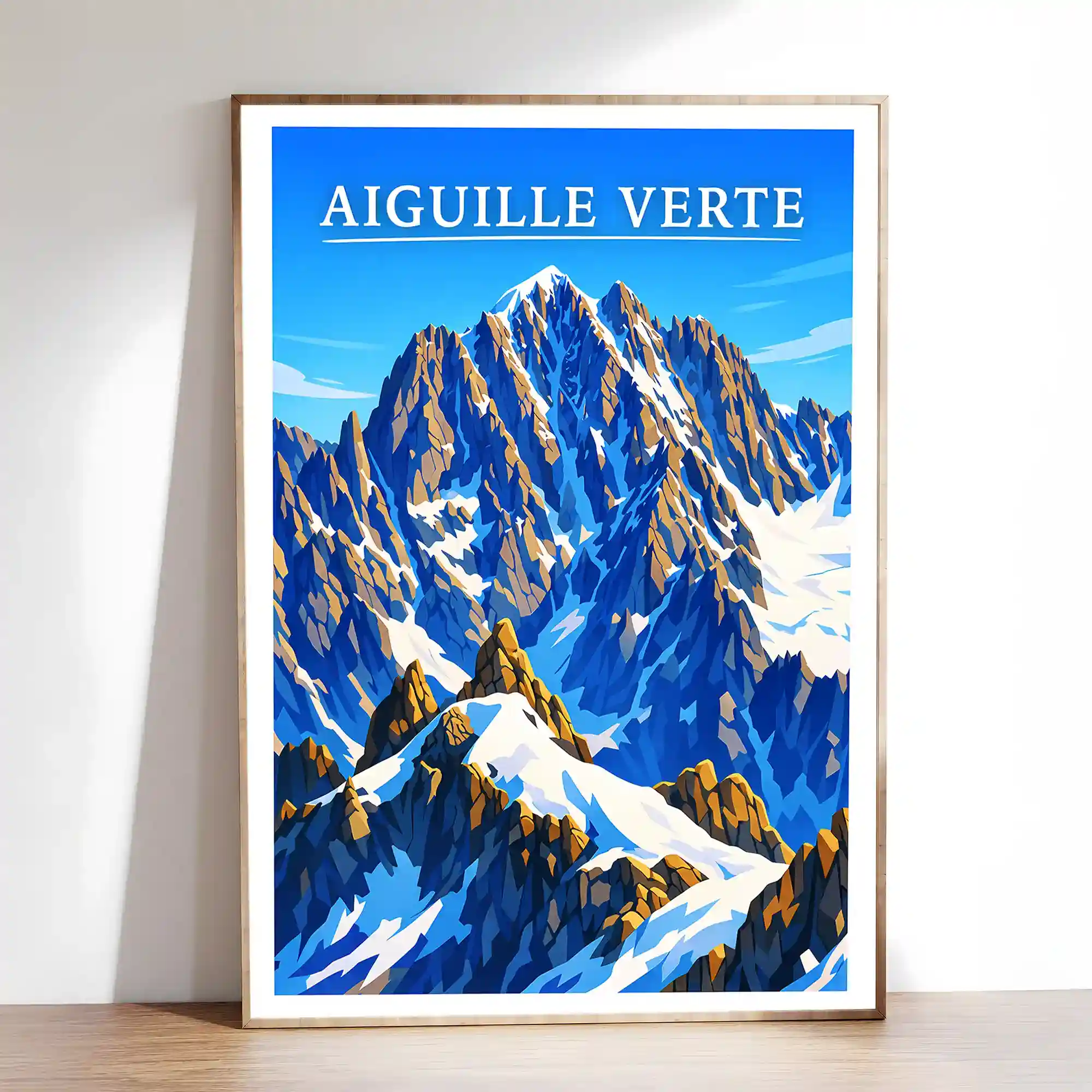 Affiche - Aiguille Verte - Image 2