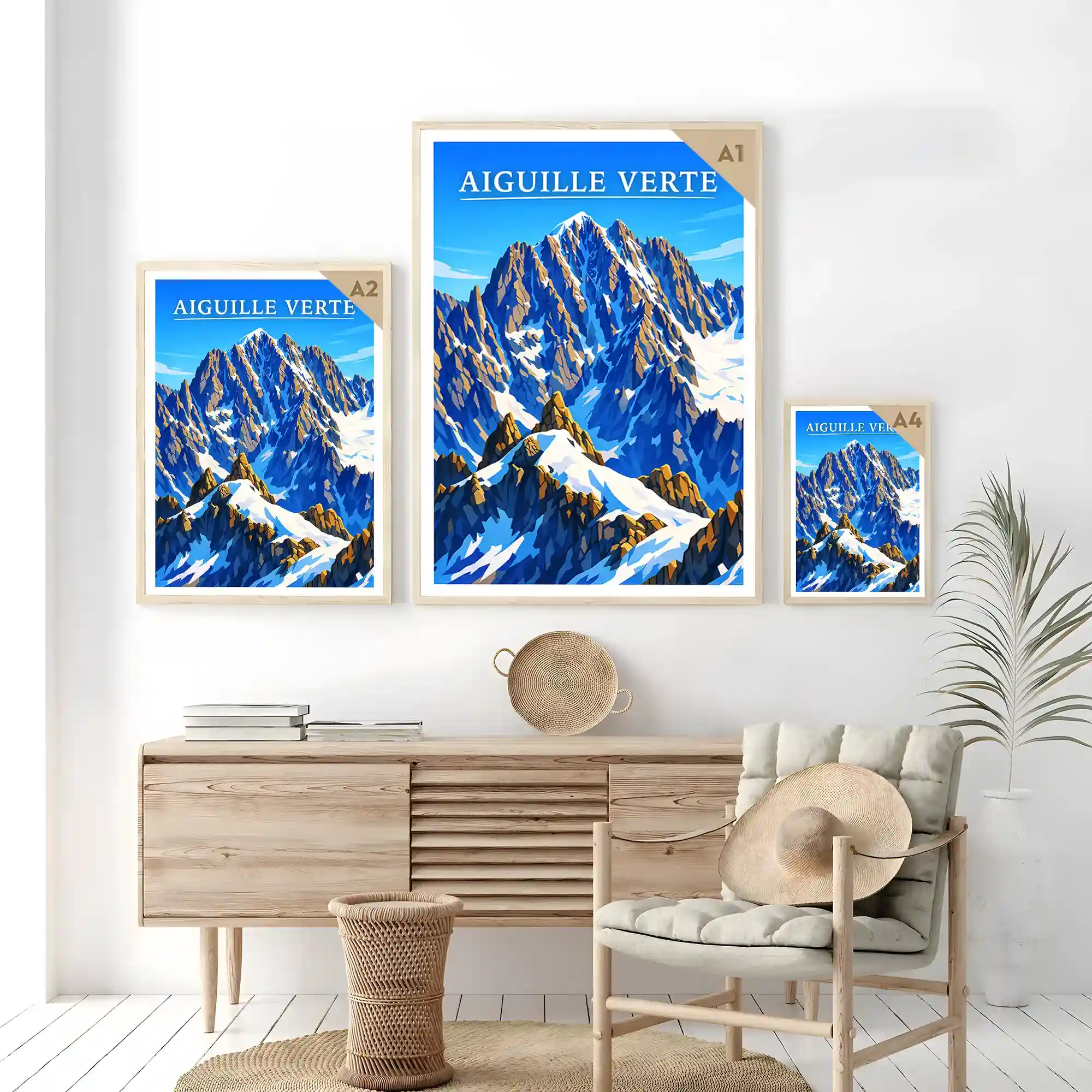 Affiche - Aiguille Verte - Image 7