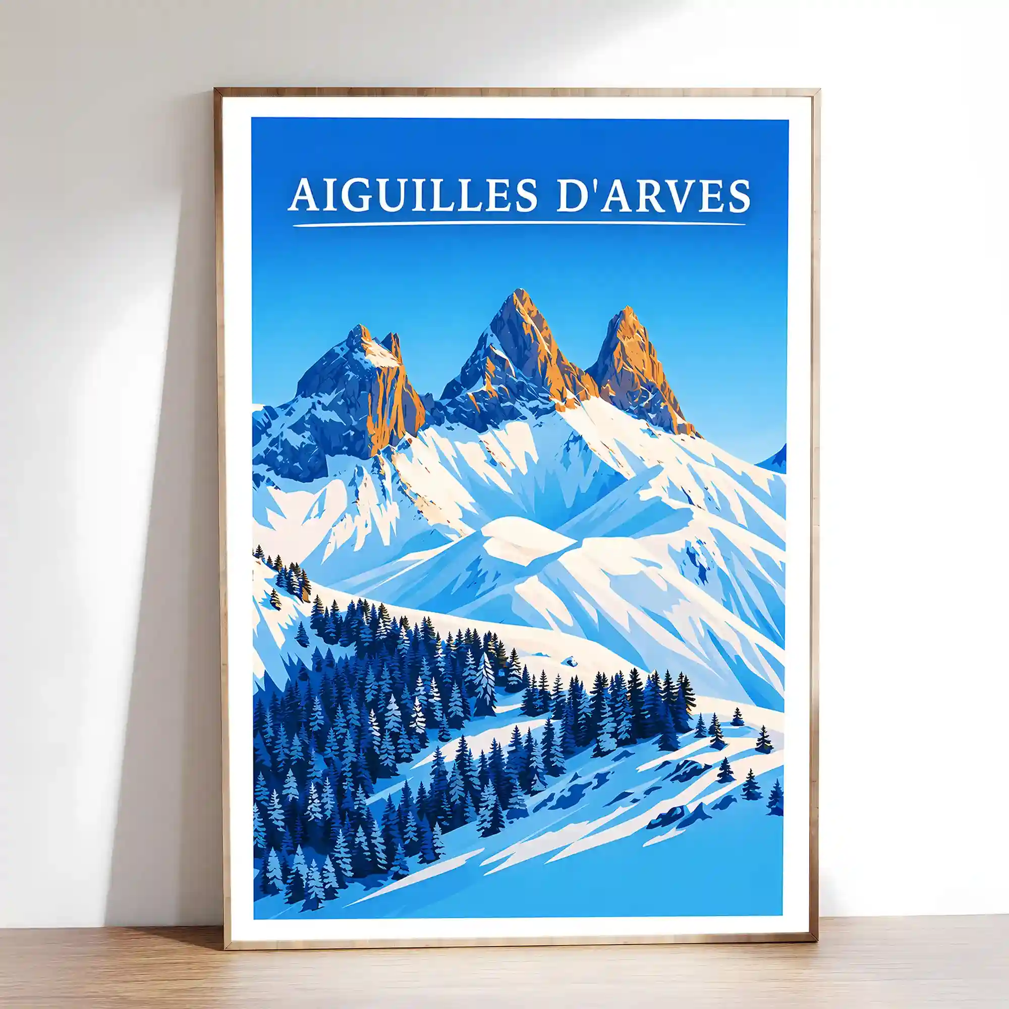 Affiche - Aiguilles d'Arves - Image 2