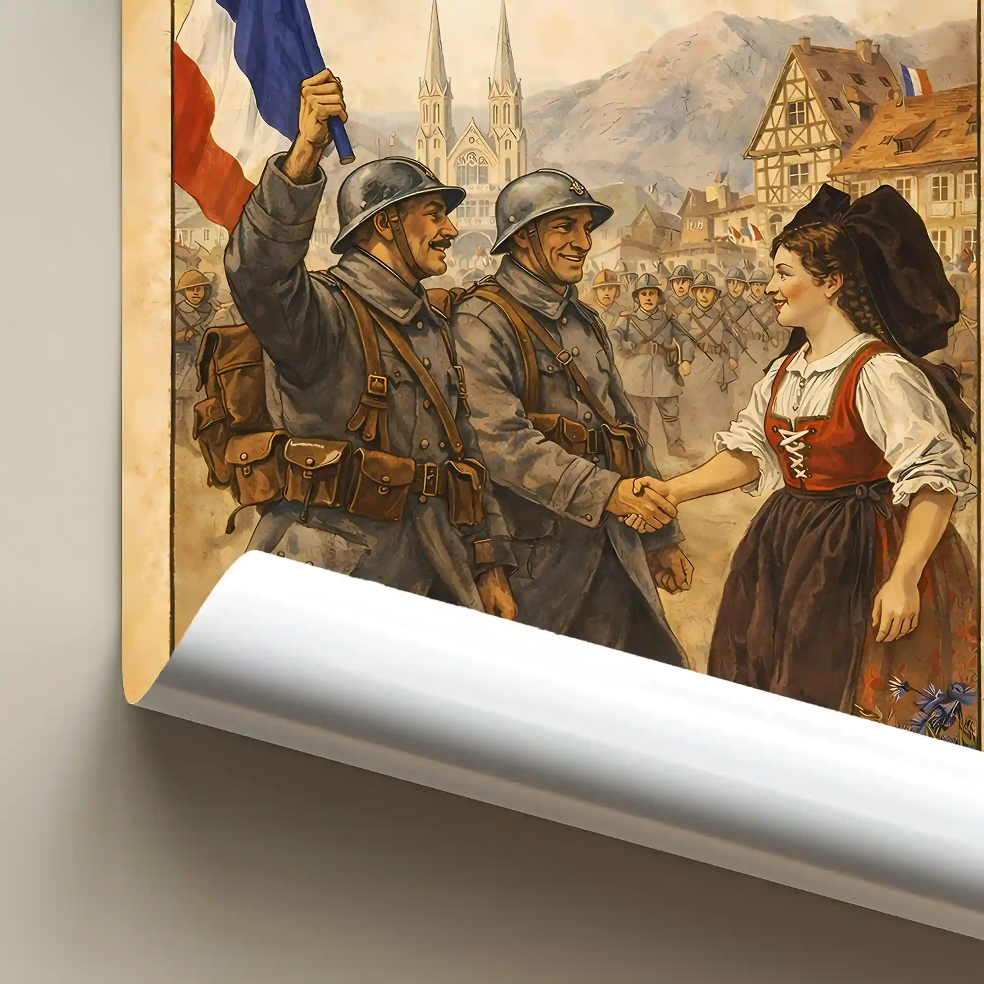 Affiche - Alsace 1918 - Image 5