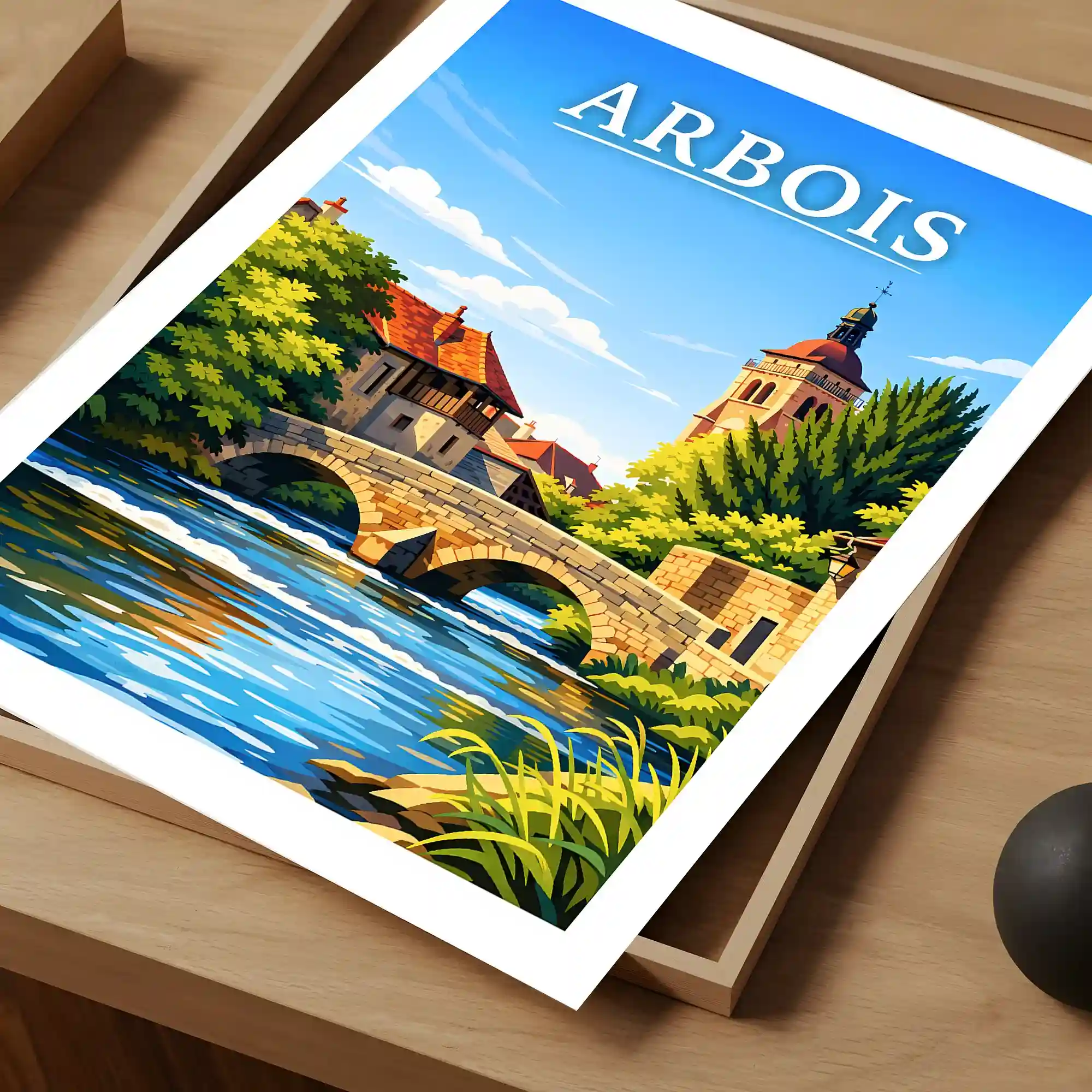 Affiche - Arbois - Image 4