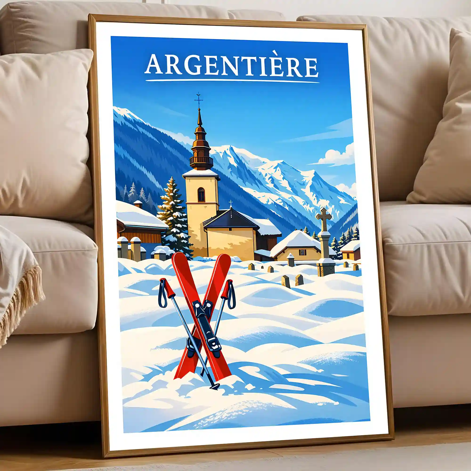 Affiche - Argentière - Image 5