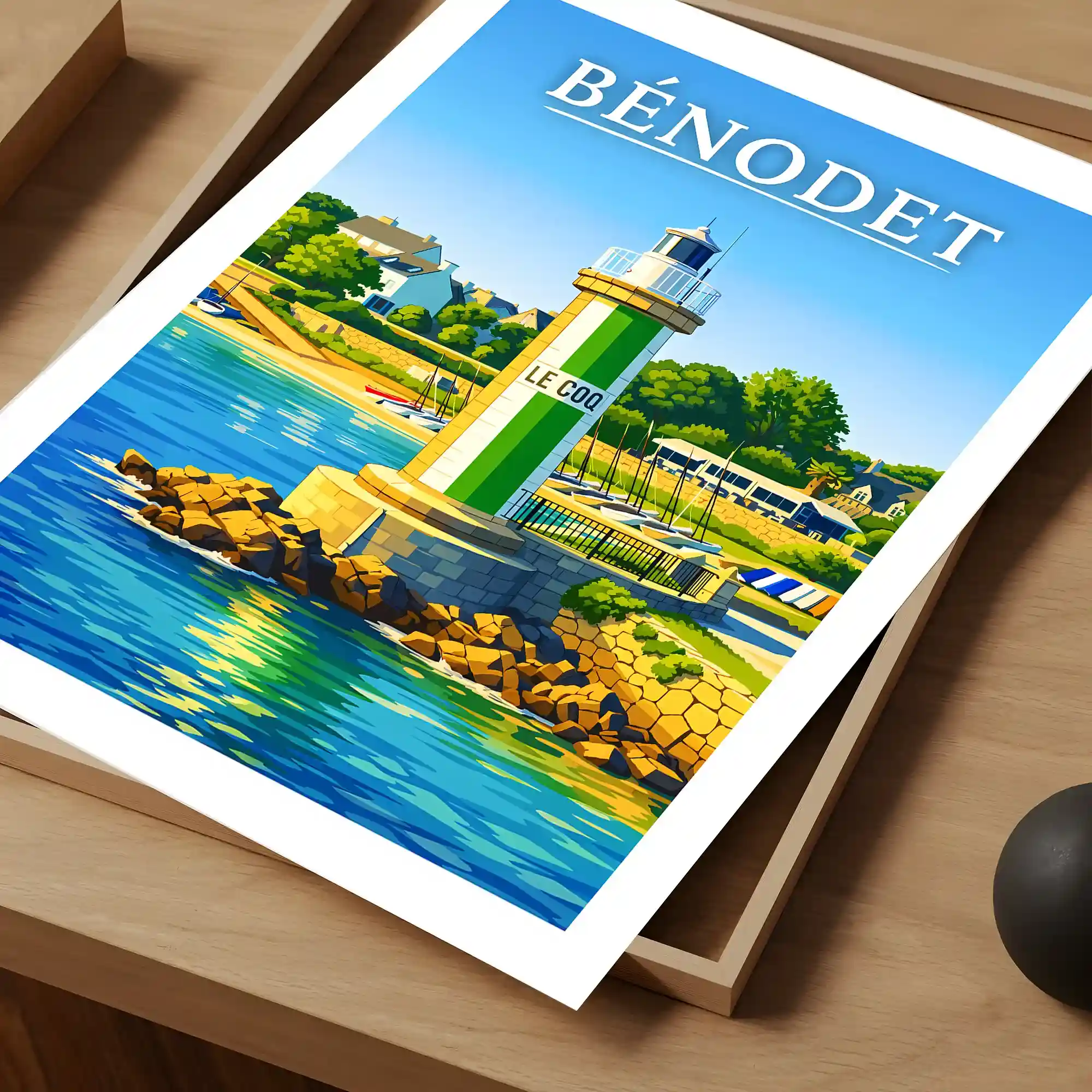 Affiche - Bénodet - Image 4
