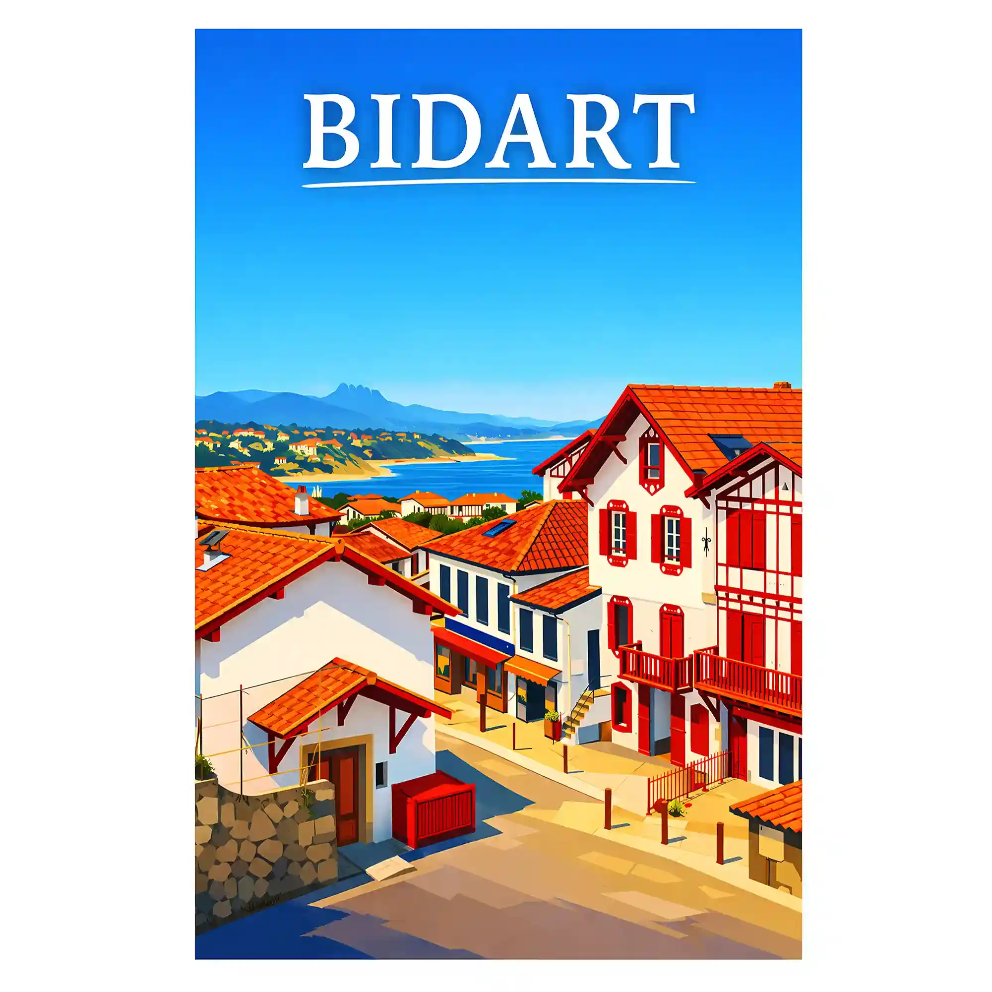 Affiche - Bidart