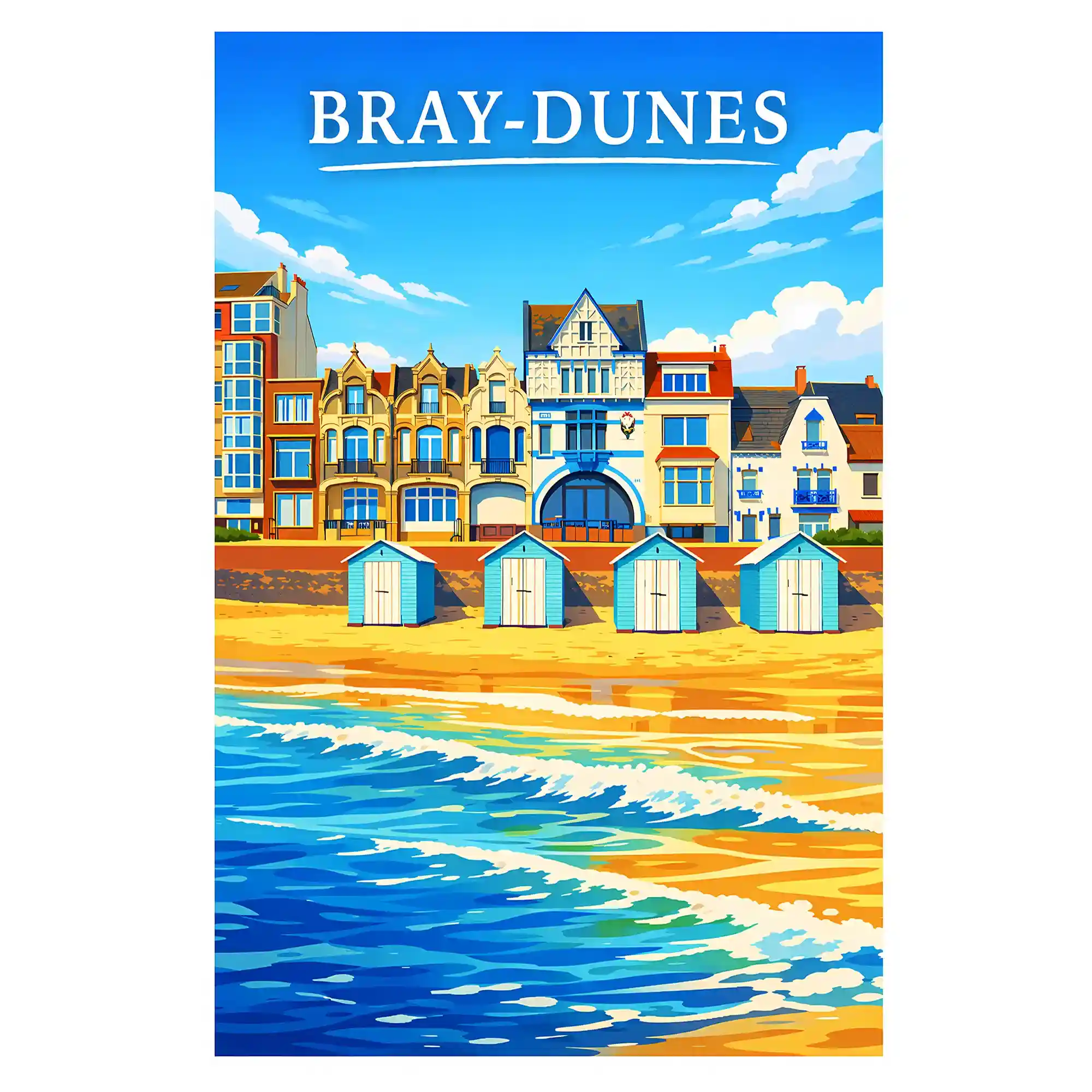 Affiche - Bray-Dunes