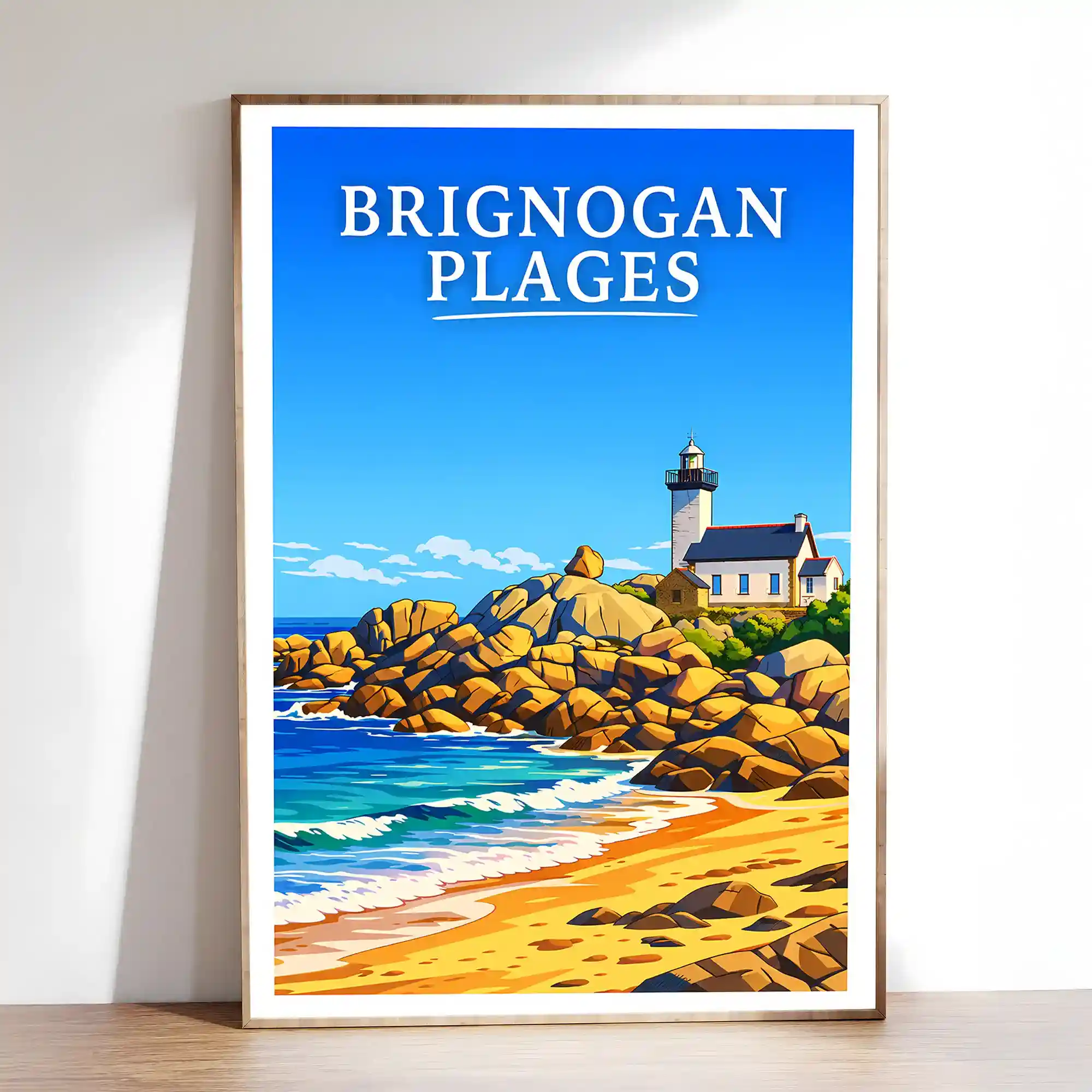 Affiche - Brignogan-Plages - Image 2
