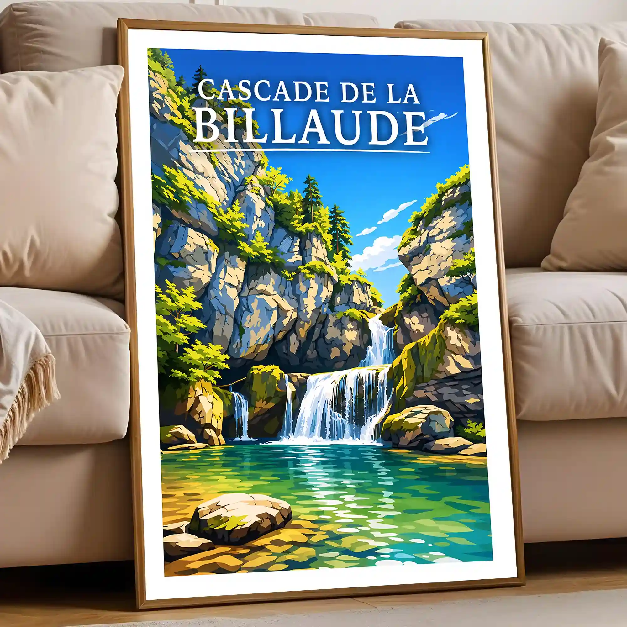 Affiche - Cascade de la Billaude - Image 5