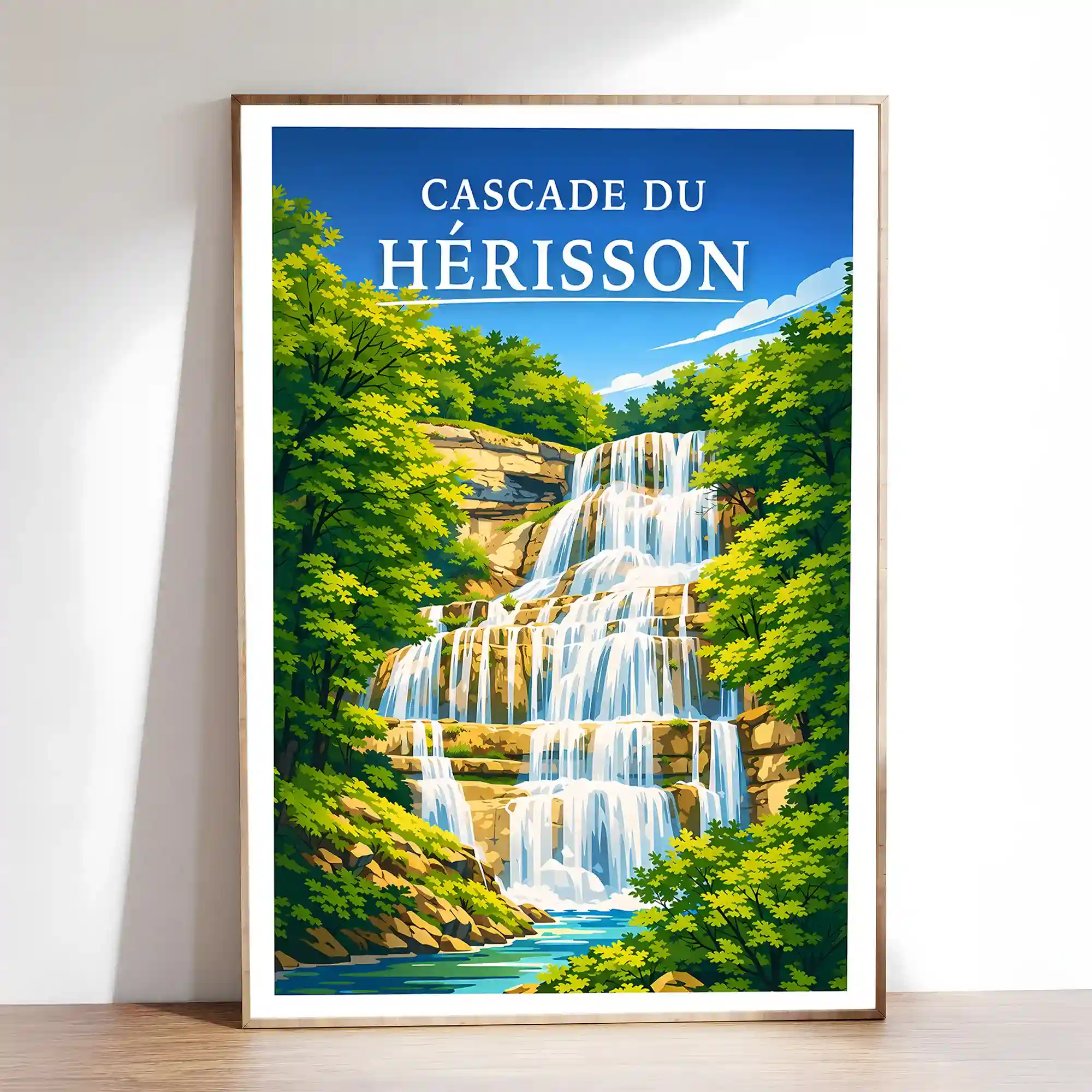 Affiche - Cascade du Hérisson - Image 2