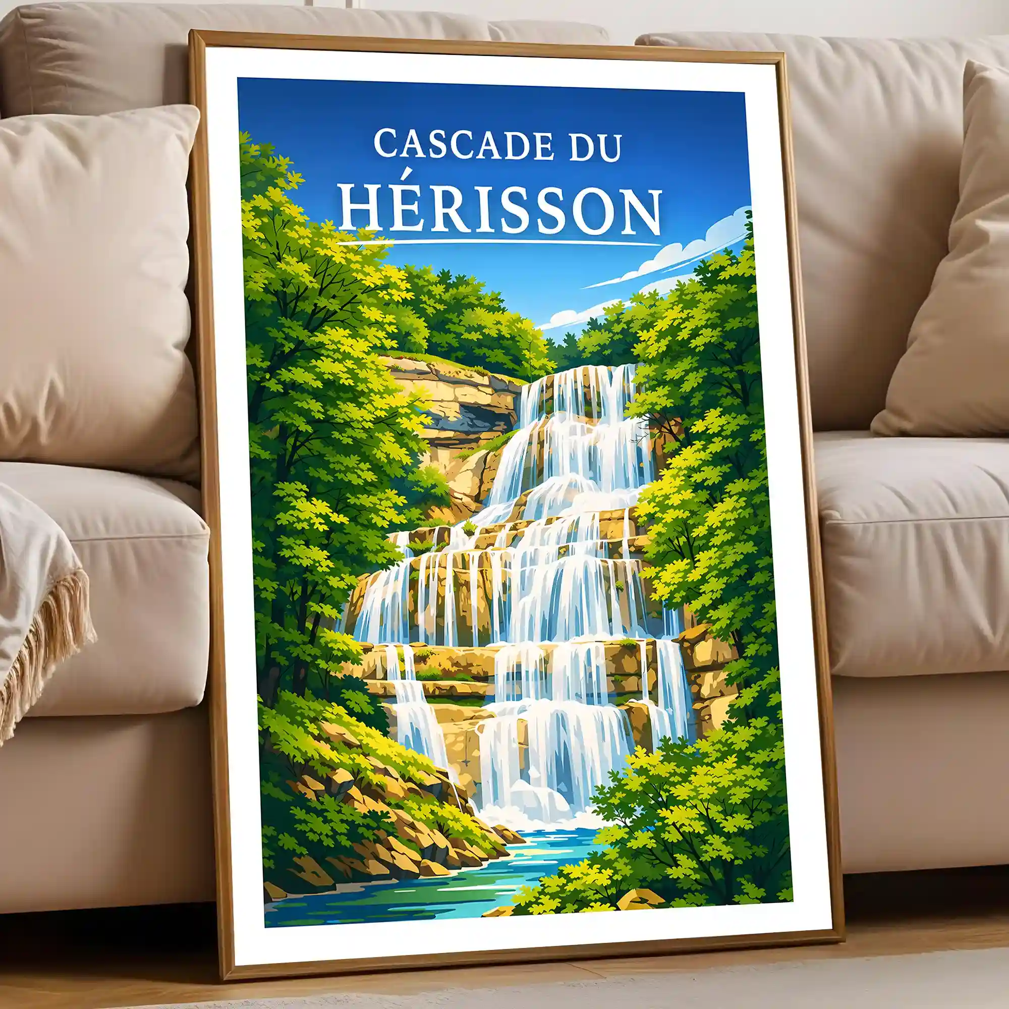 Affiche - Cascade du Hérisson - Image 5