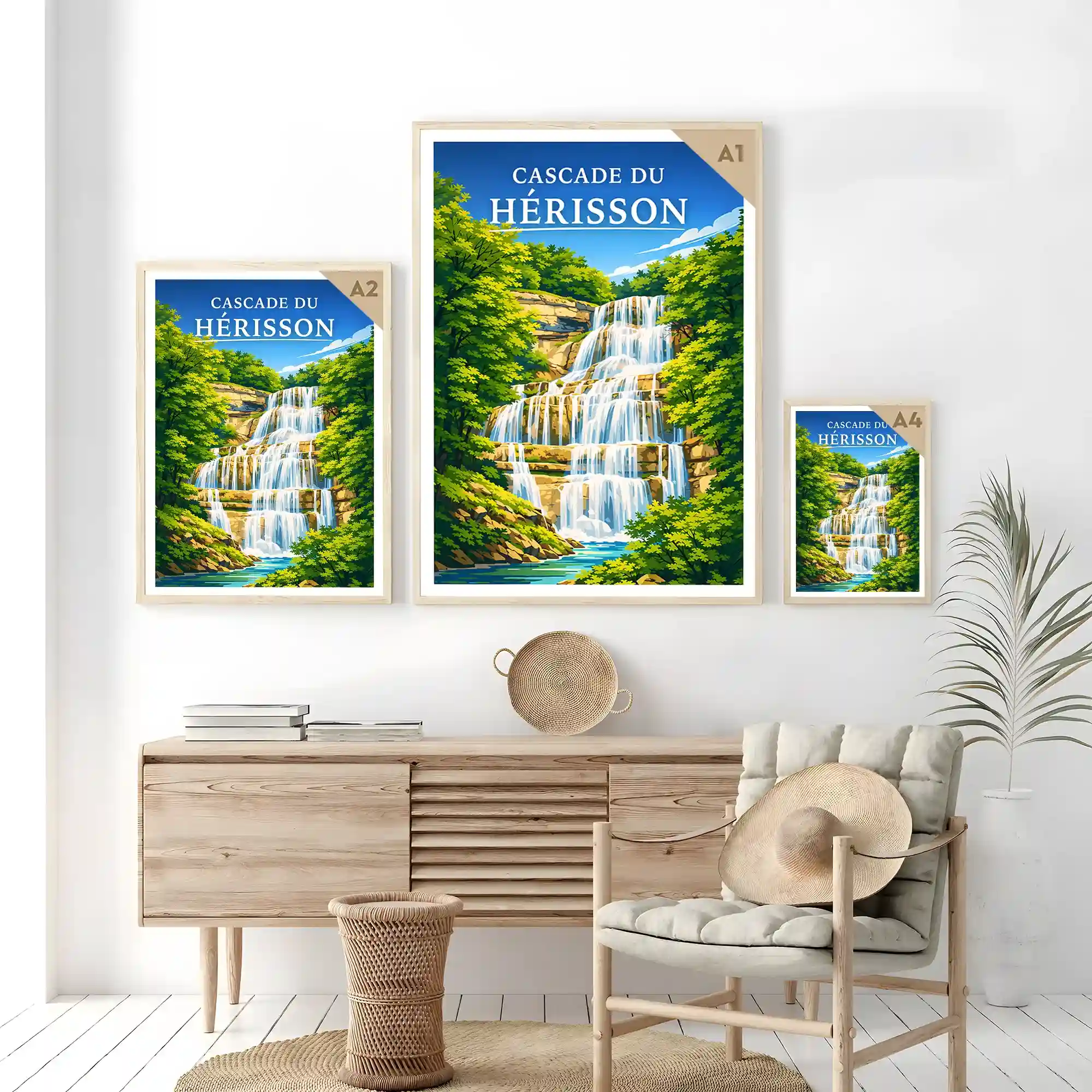 Affiche - Cascade du Hérisson - Image 7