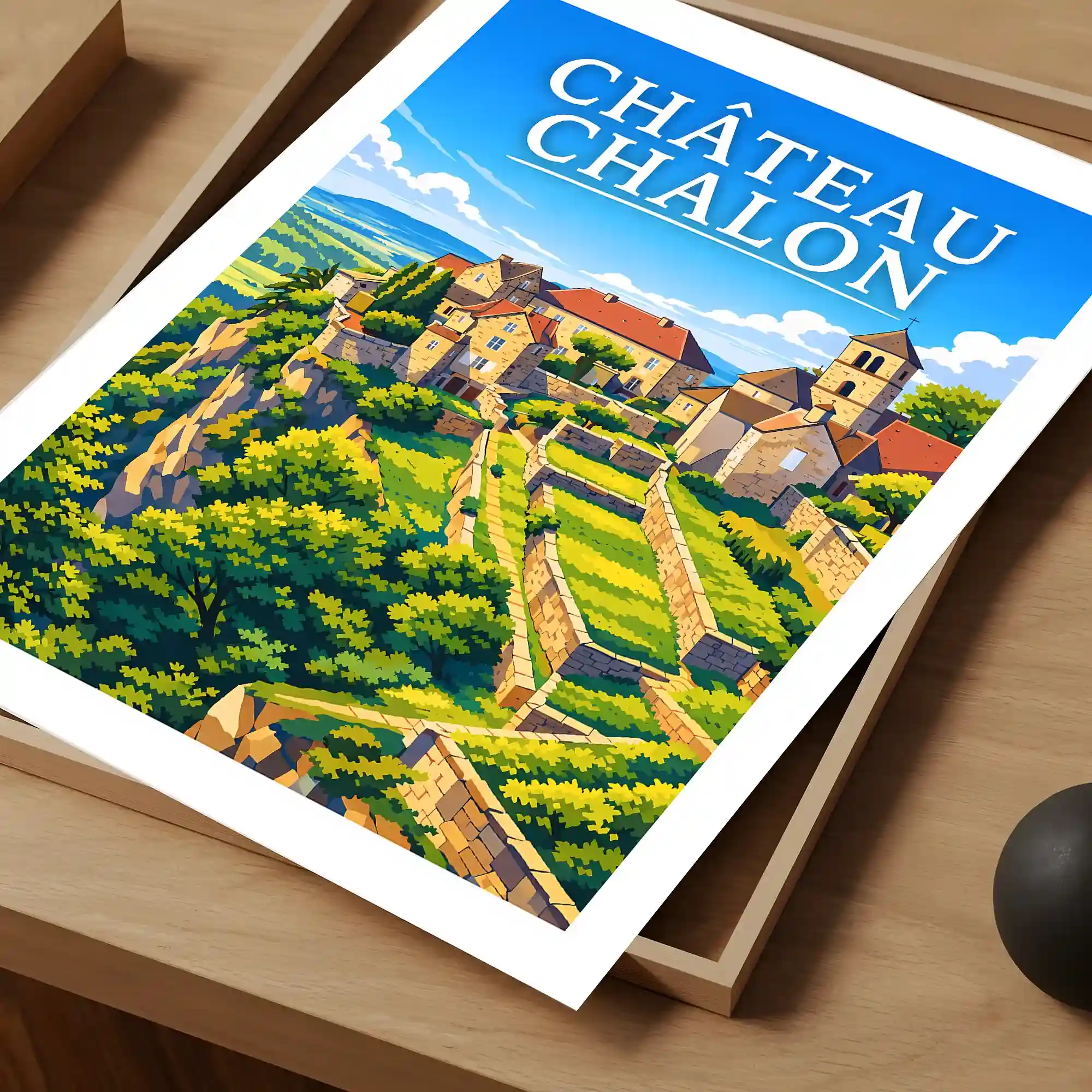Affiche - Château-Chalon - Image 4