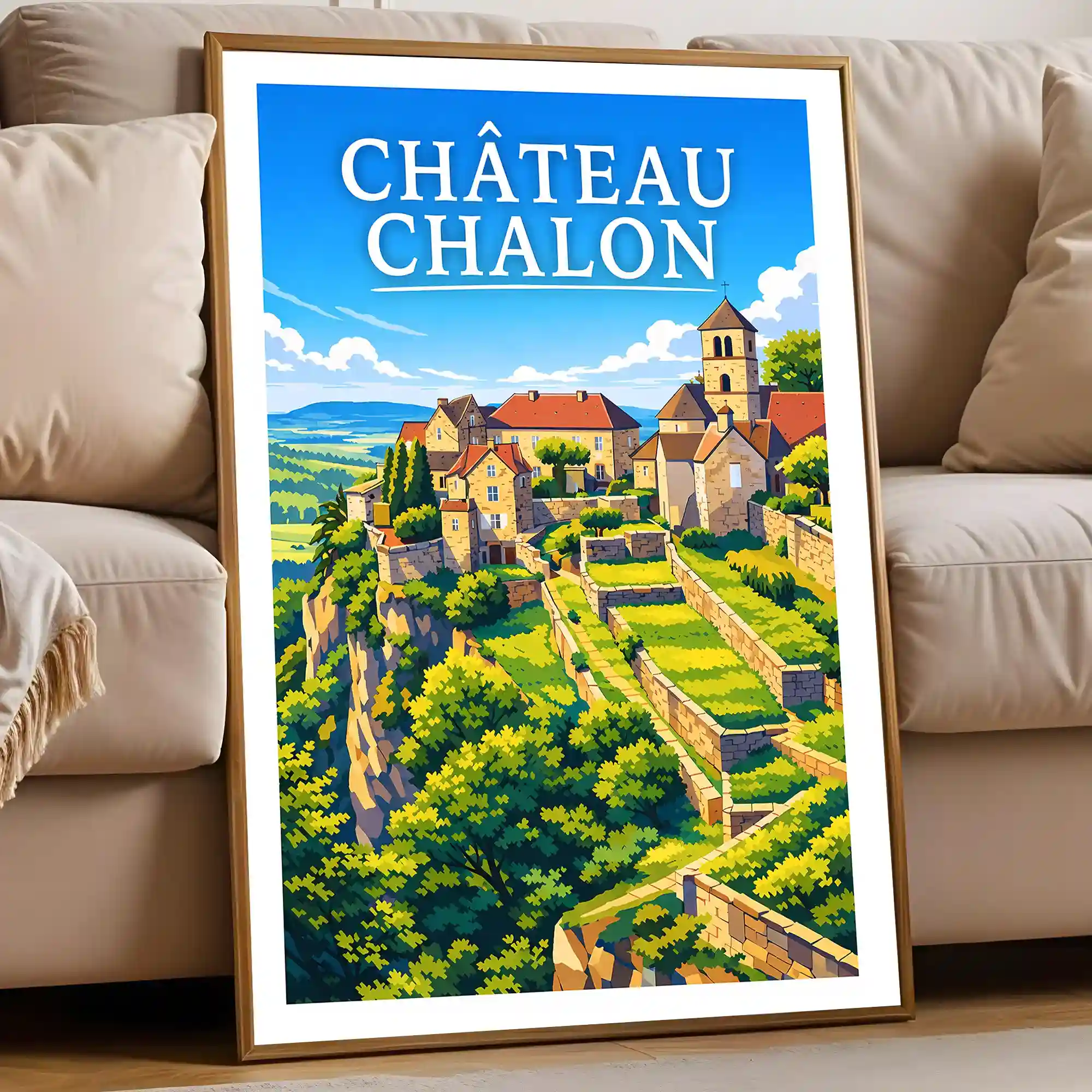 Affiche - Château-Chalon - Image 5