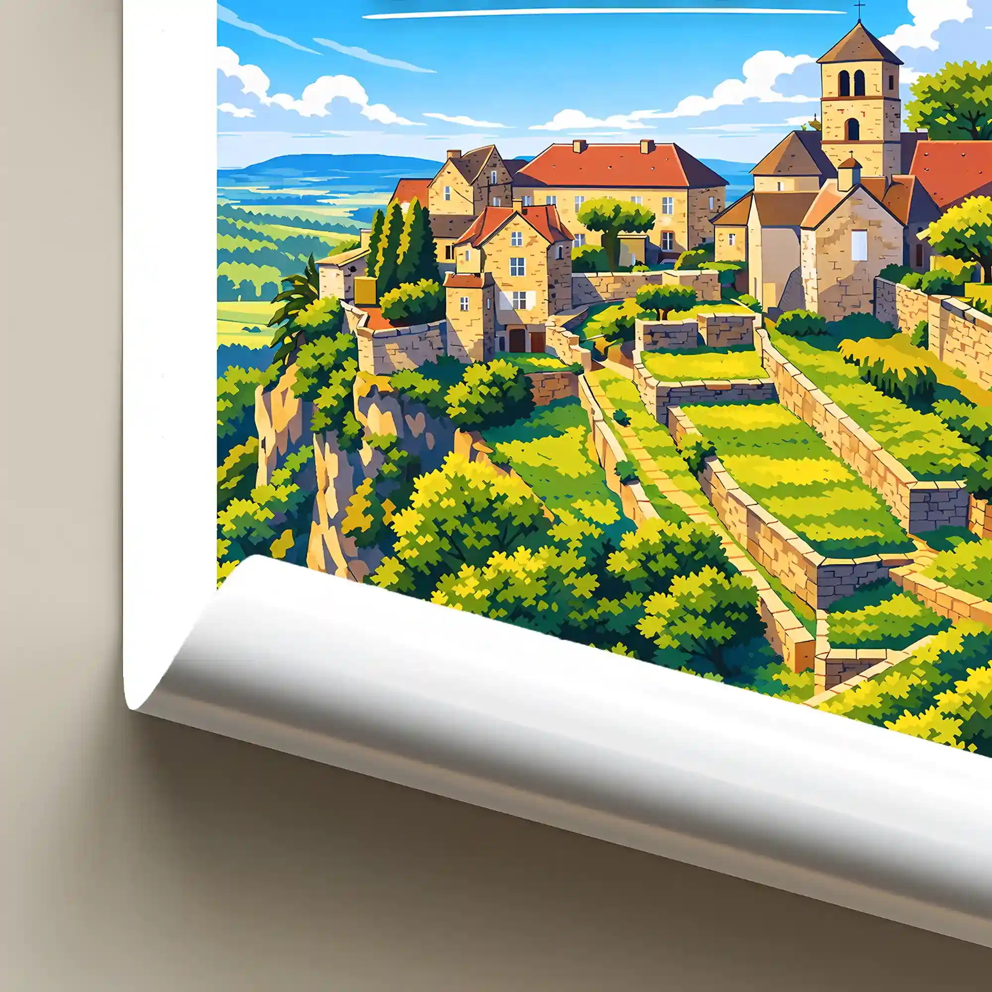 Affiche - Château-Chalon - Image 6