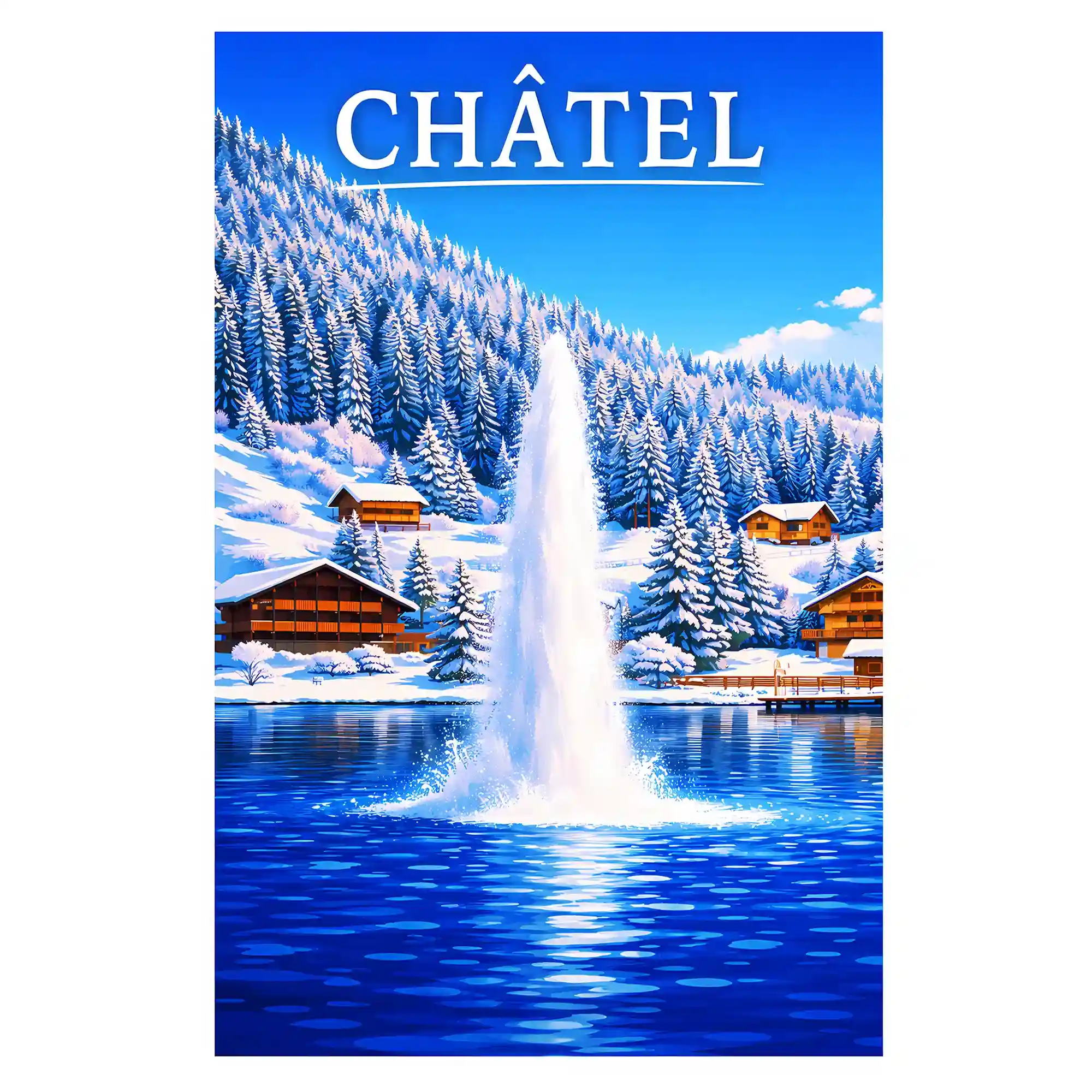 Affiche - Châtel