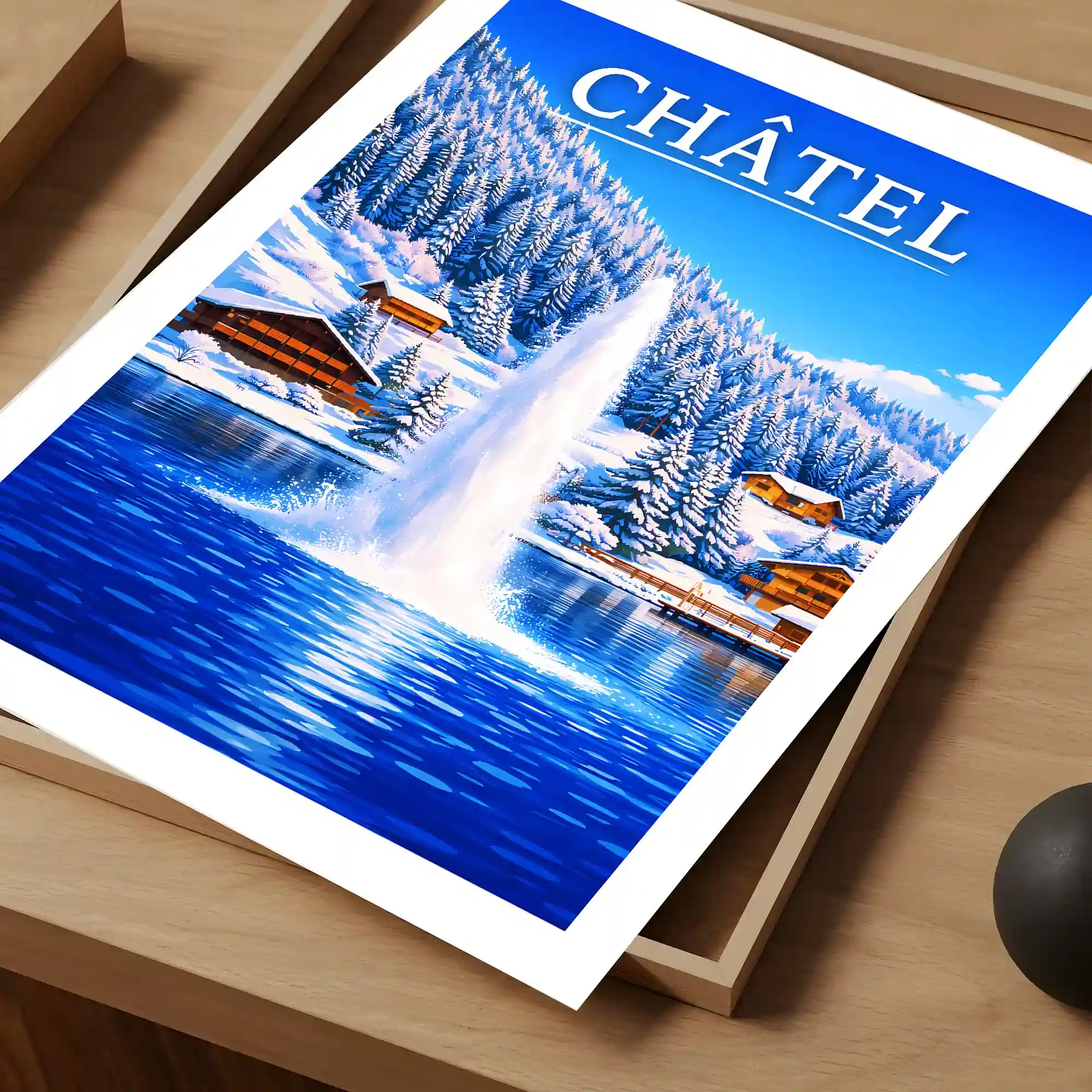 Affiche - Châtel - Image 4