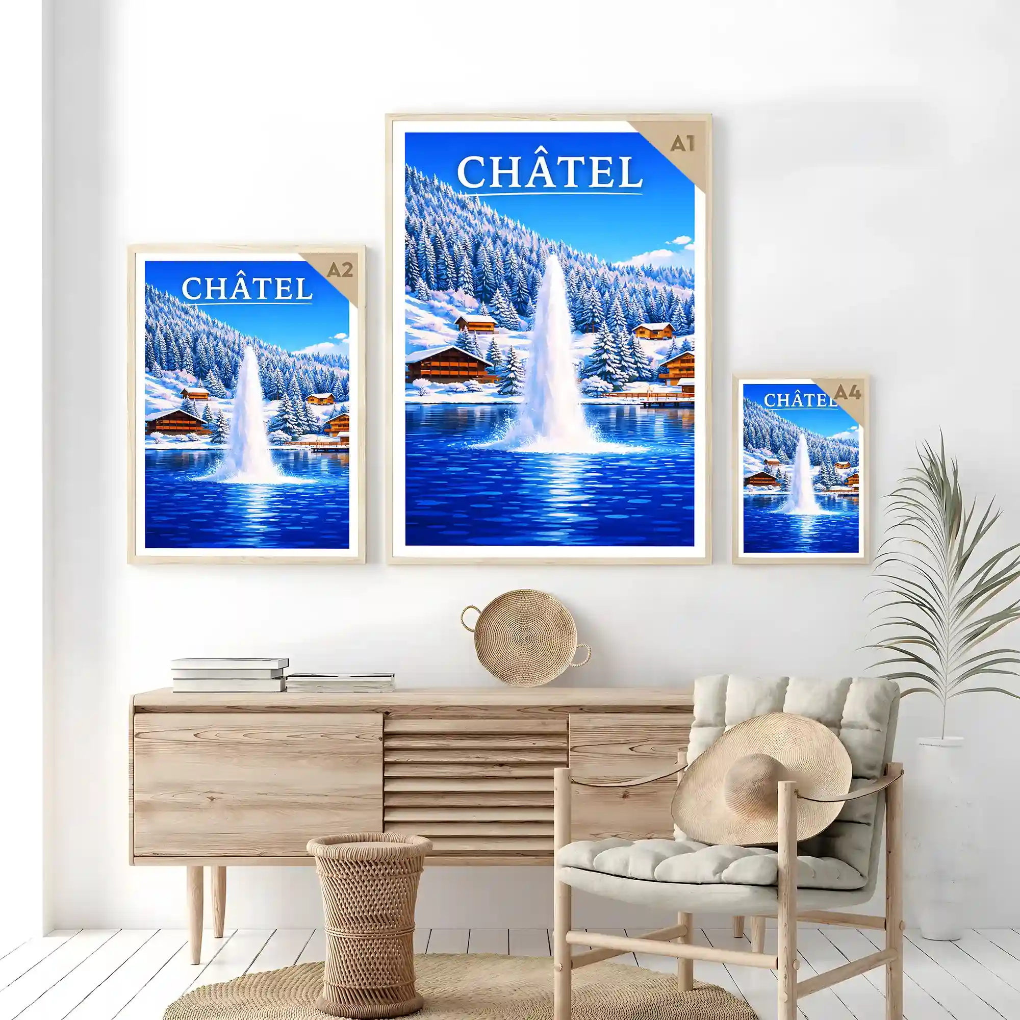 Affiche - Châtel - Image 7