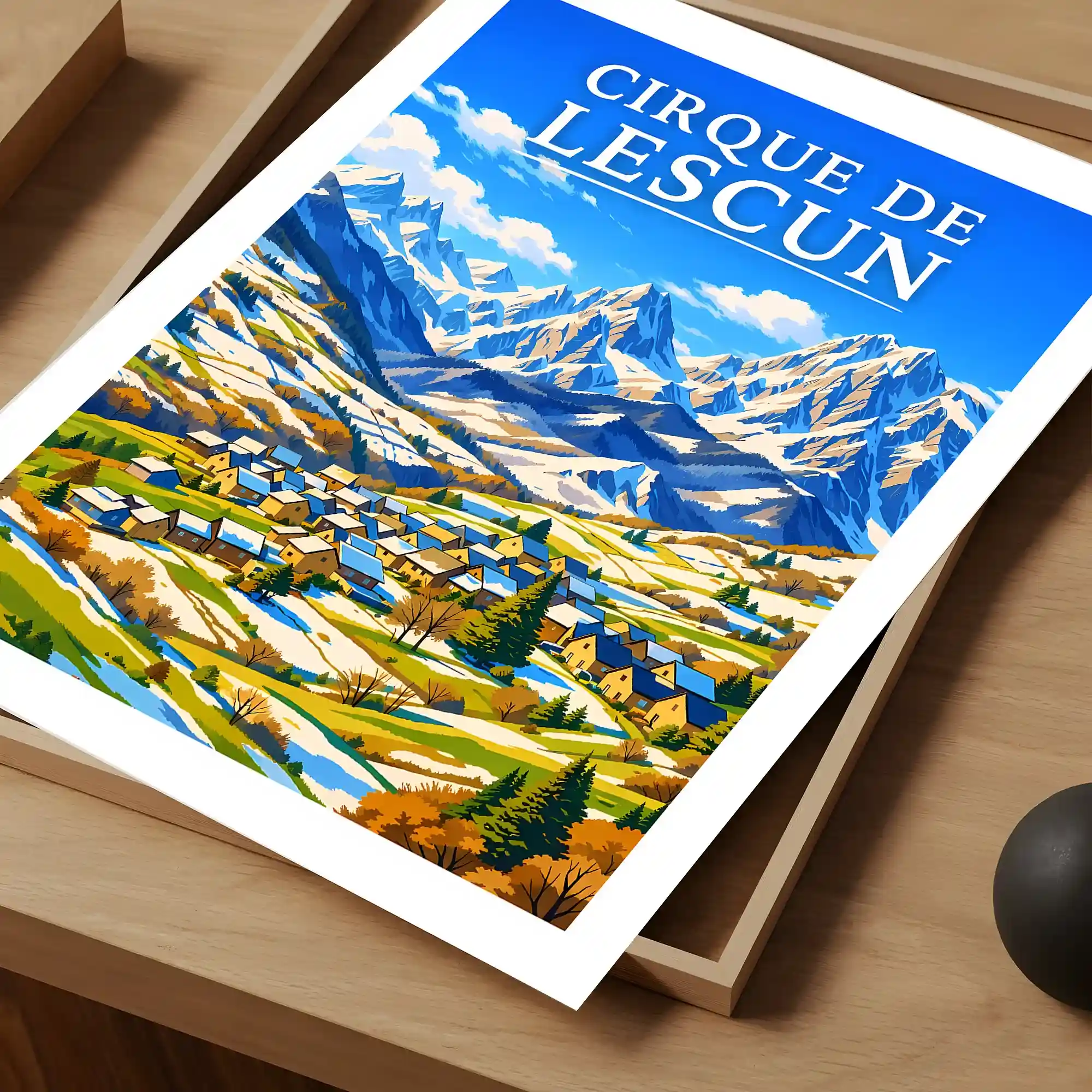 Affiche - Cirque de Lescun - Image 4