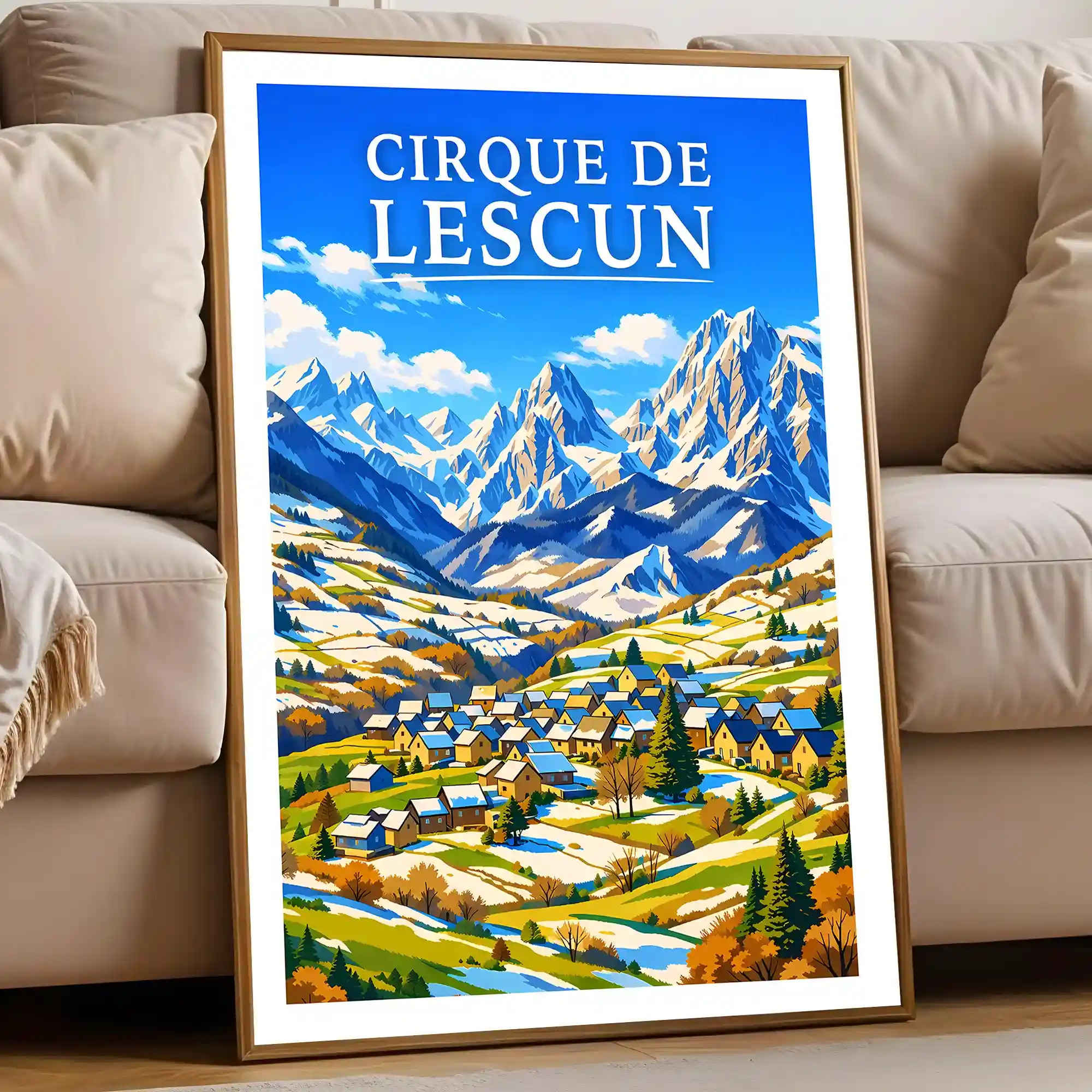 Affiche - Cirque de Lescun - Image 5