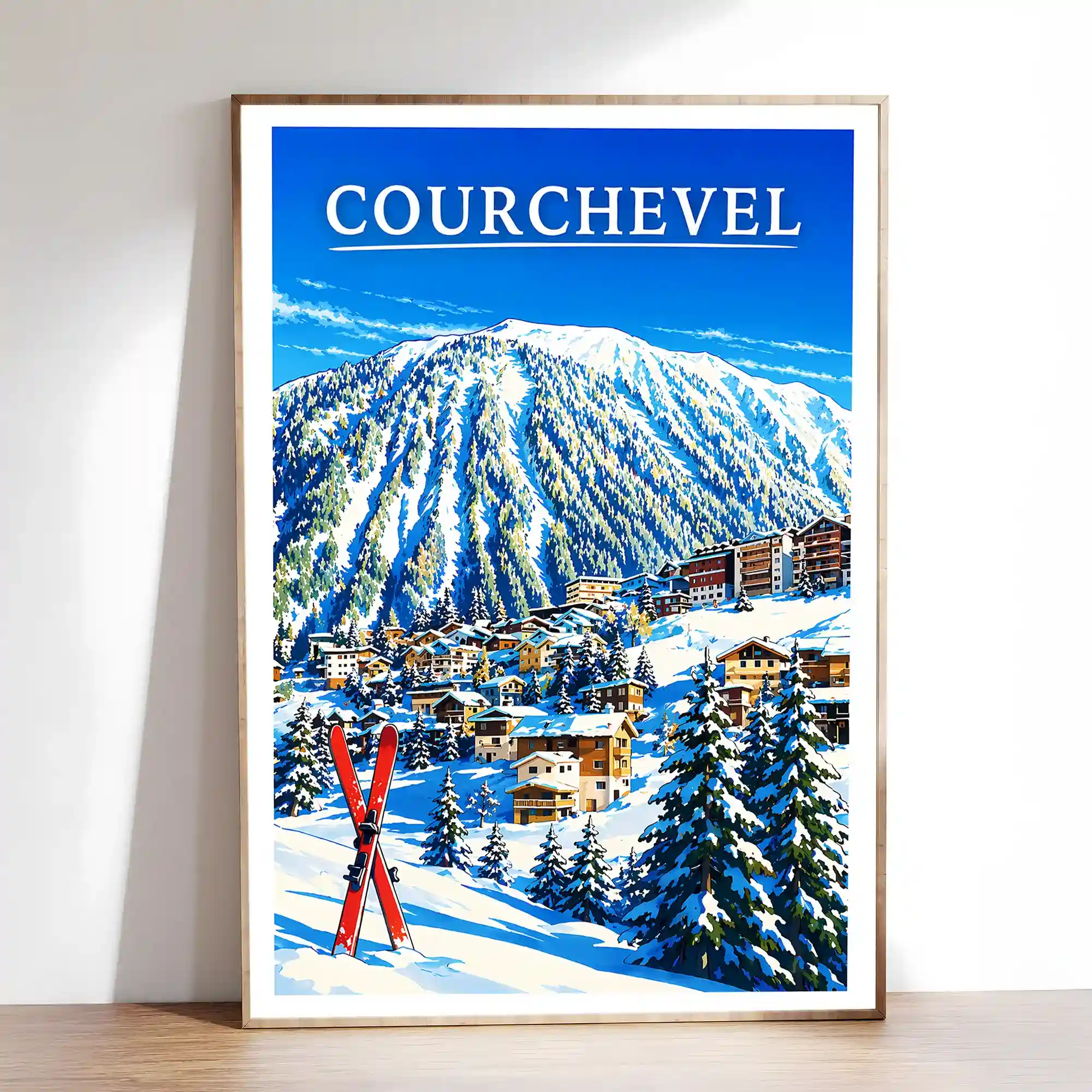 Affiche - Courchevel - Image 2