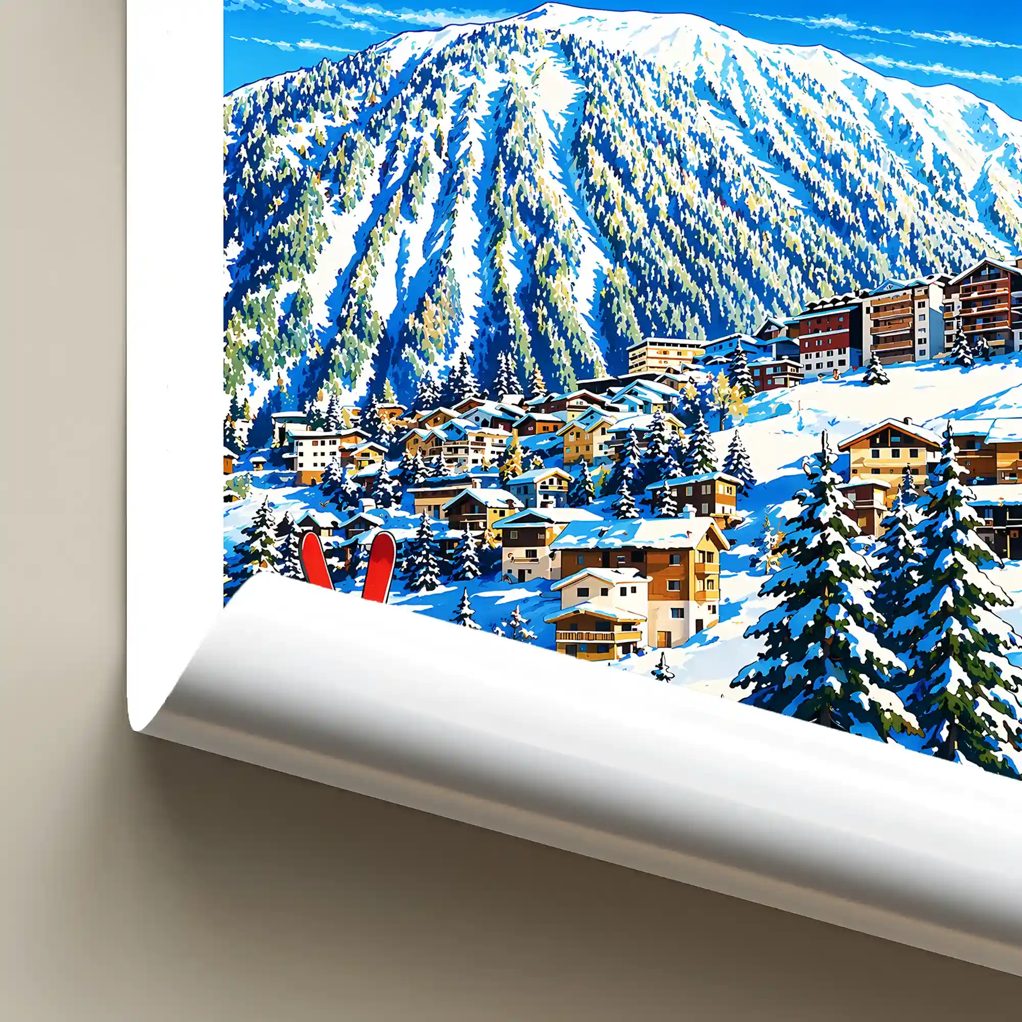 Affiche - Courchevel - Image 6