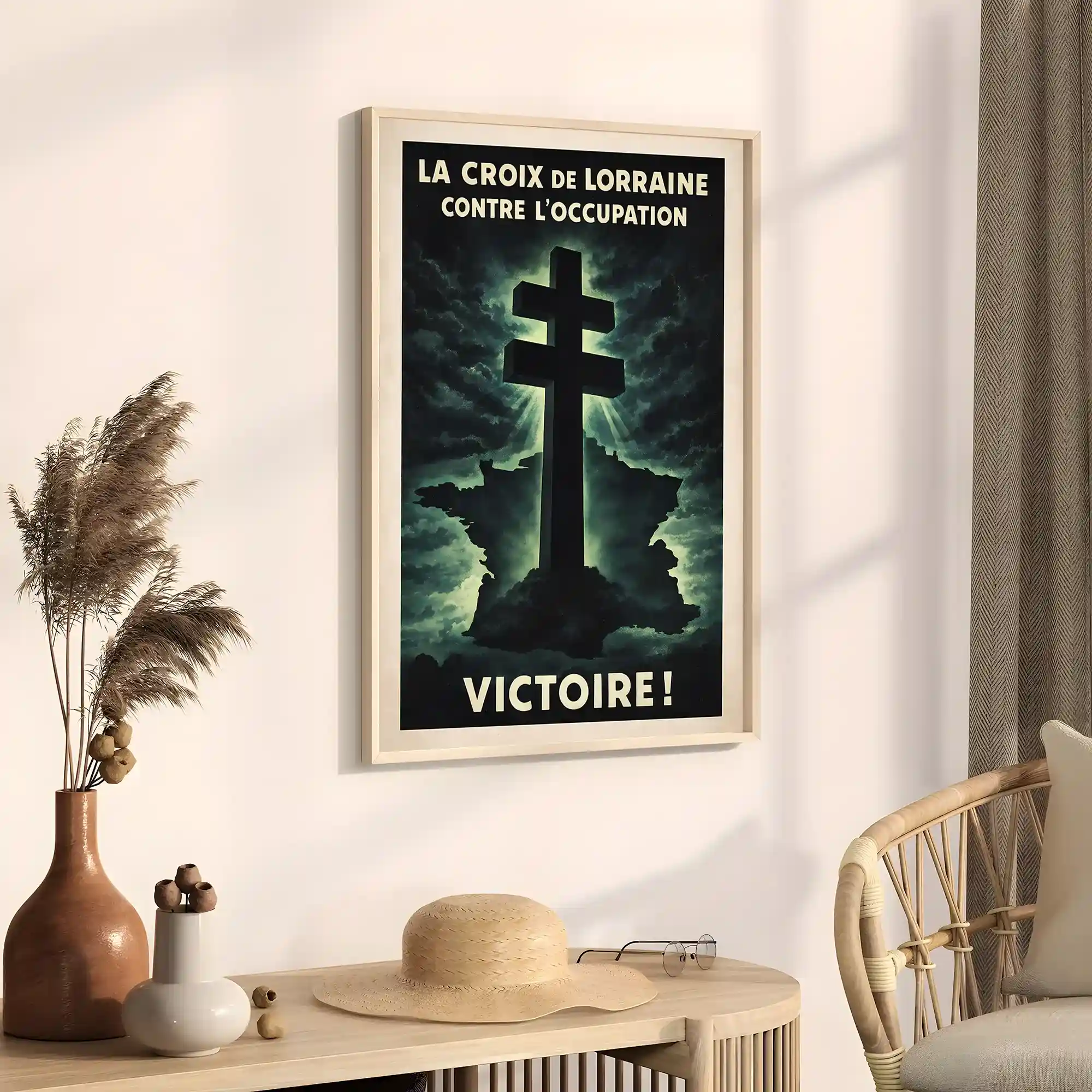 Affiche - Croix de Lorraine victorieuse - Image 3