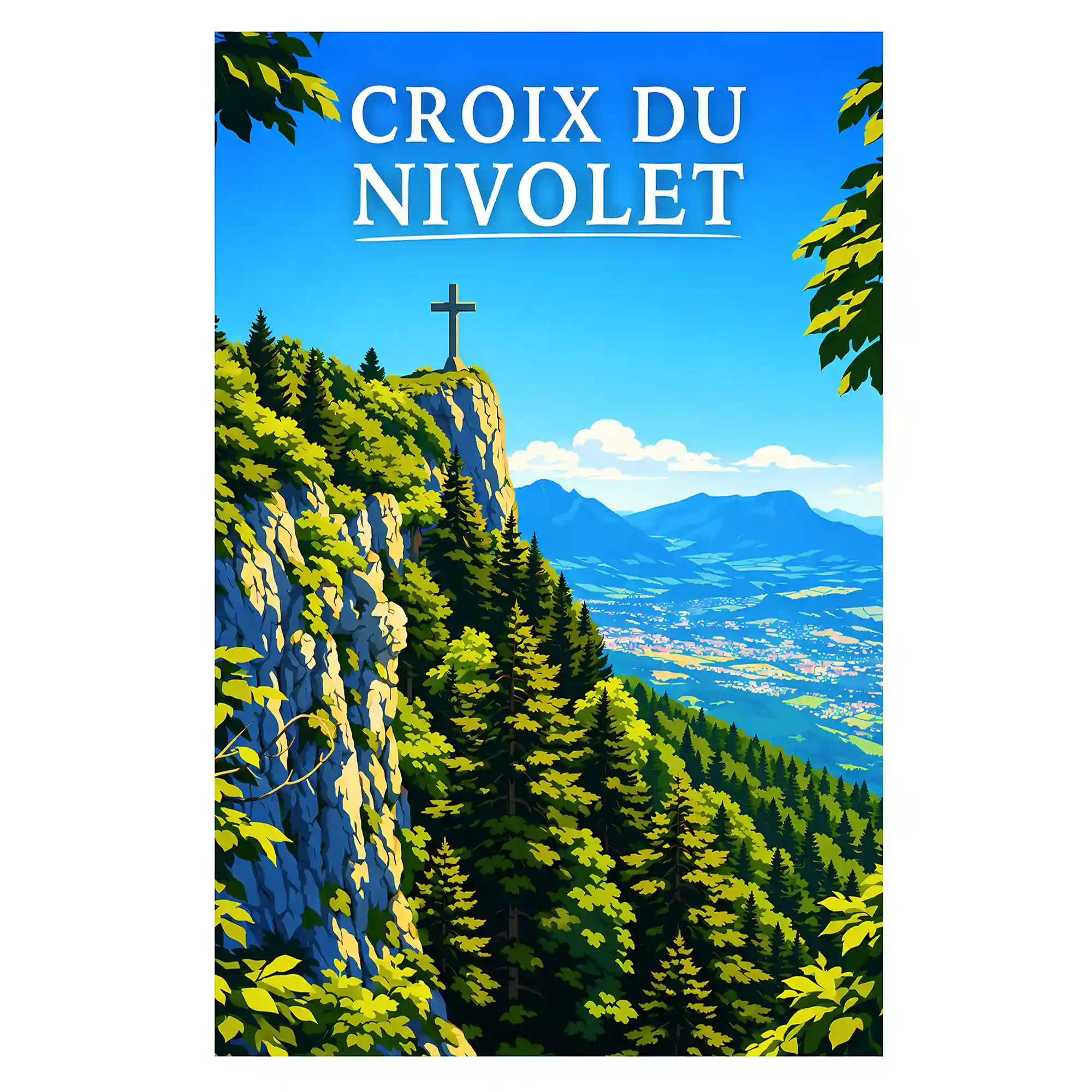 Affiche - Croix du Nivolet