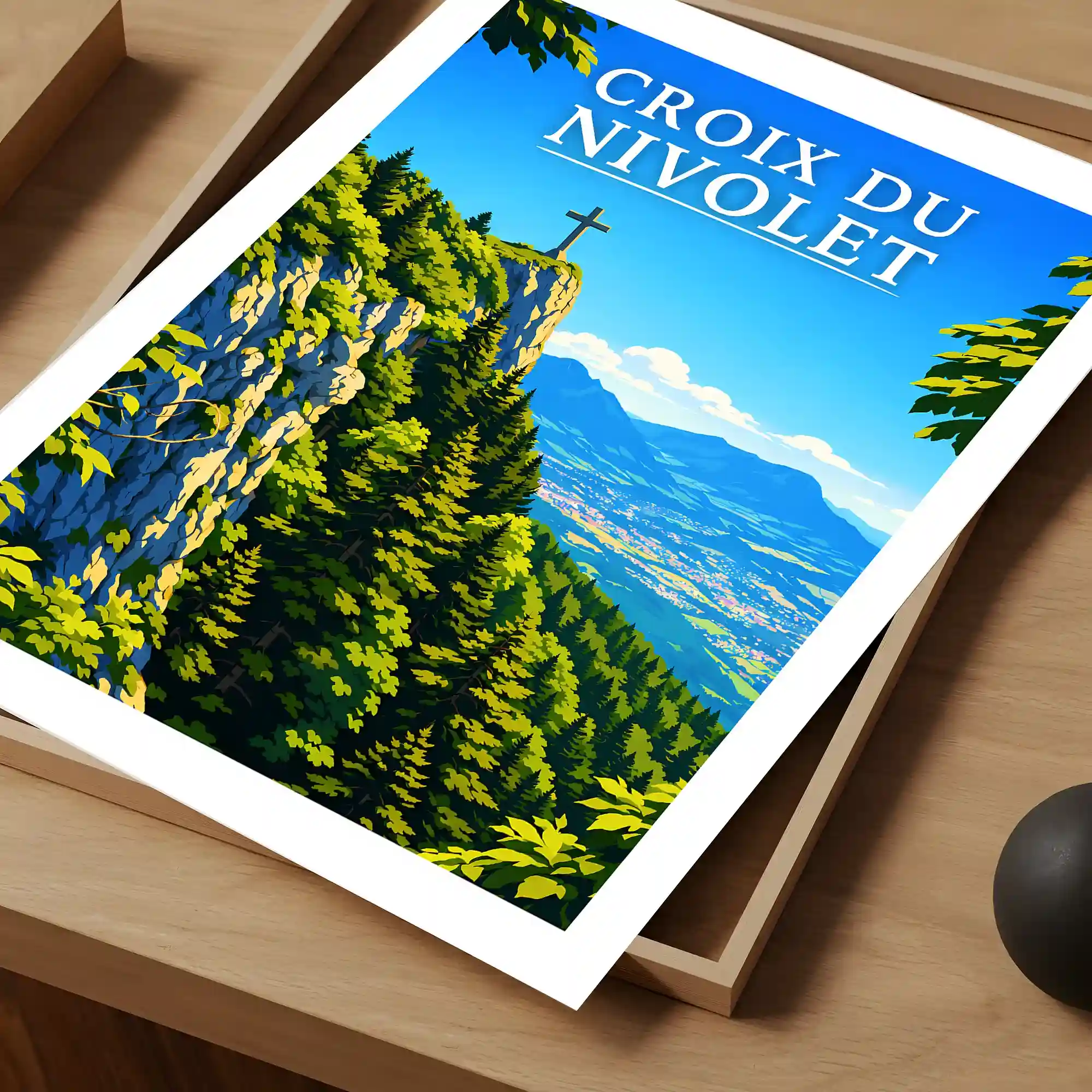 Affiche - Croix du Nivolet - Image 4
