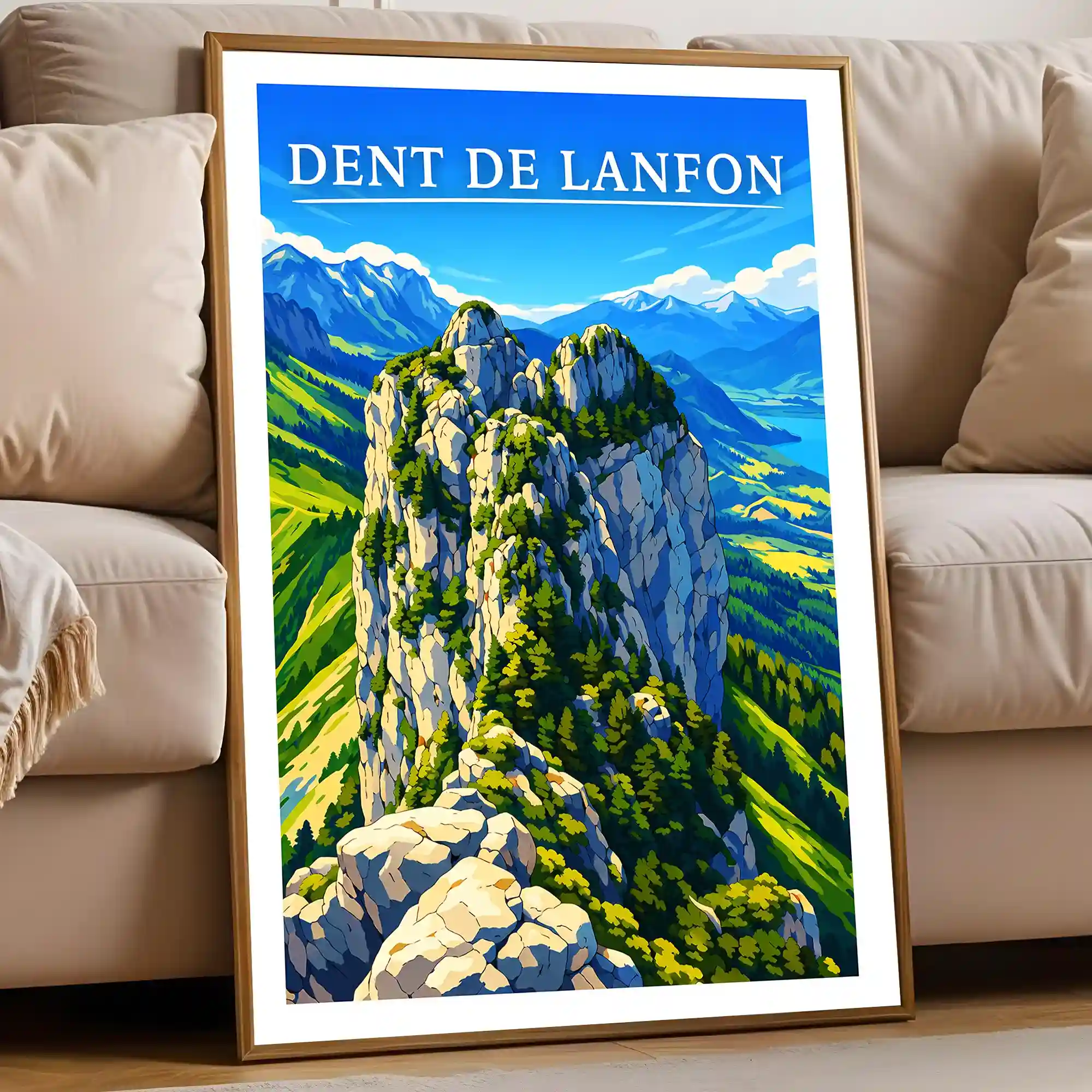Affiche - Dent de Lanfon - Image 5