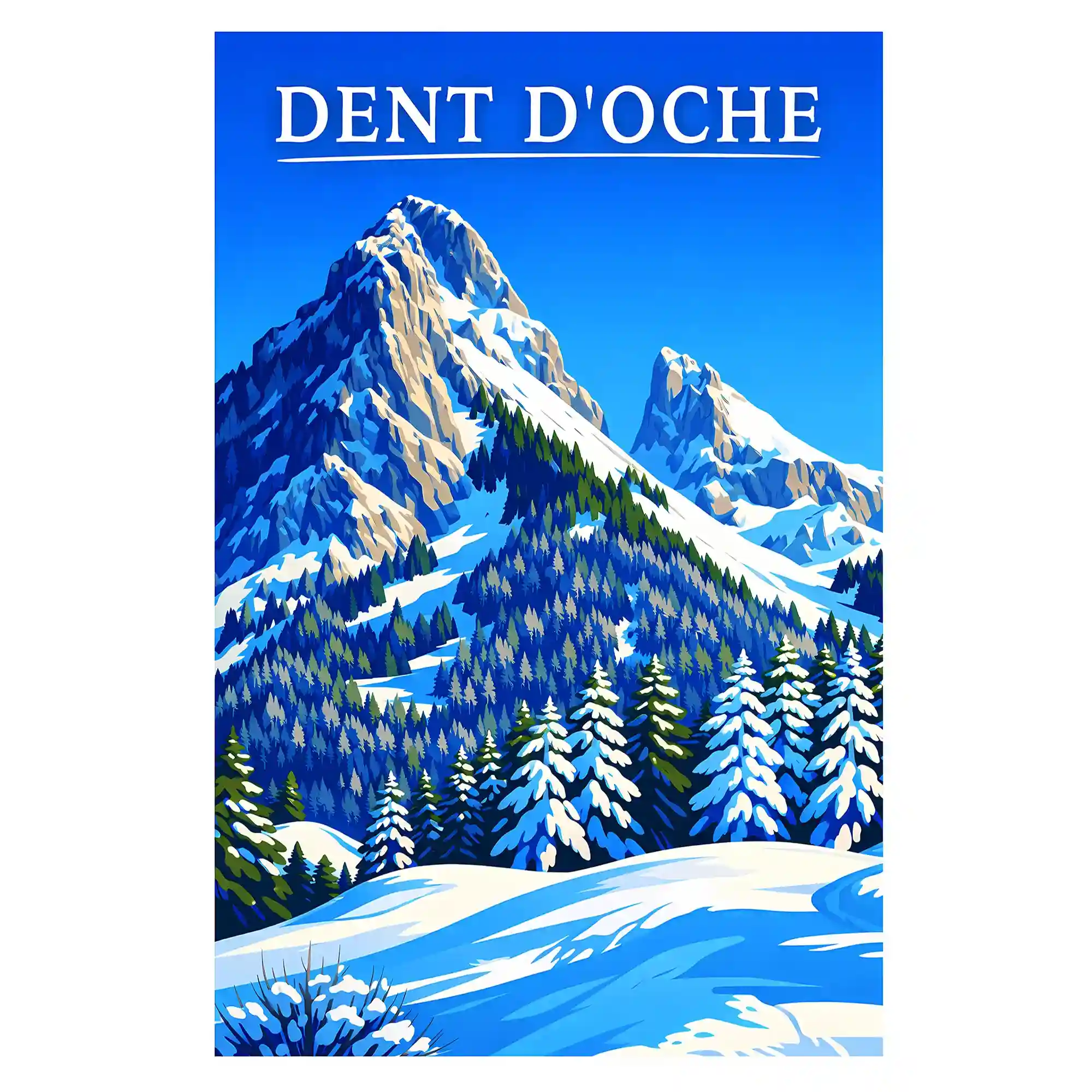 Affiche - Dent d'Oche