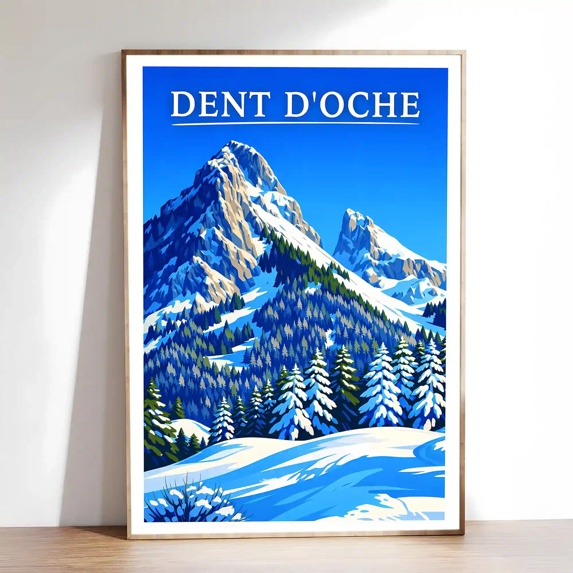 Affiche - Dent d'Oche - Image 2