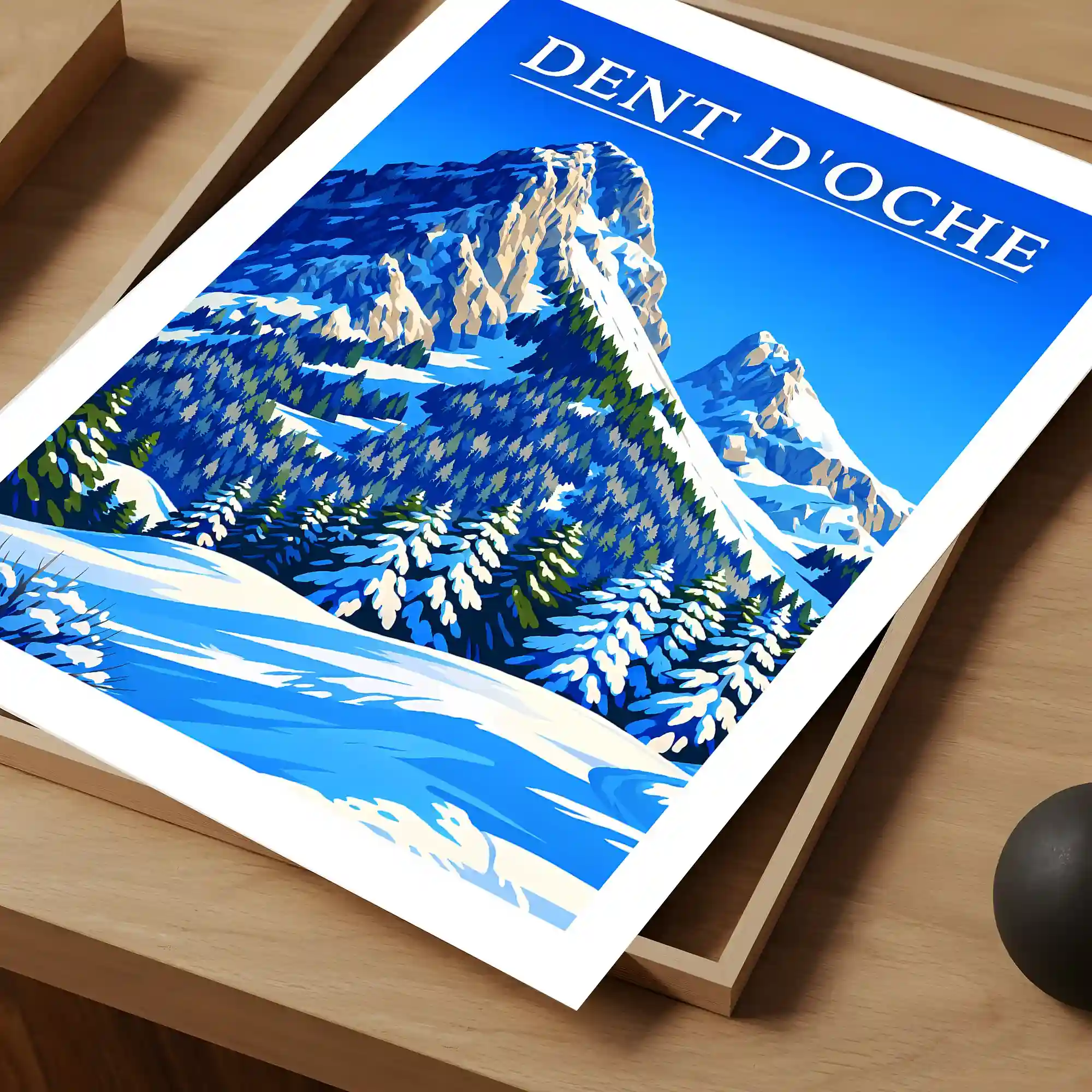 Affiche - Dent d'Oche - Image 4