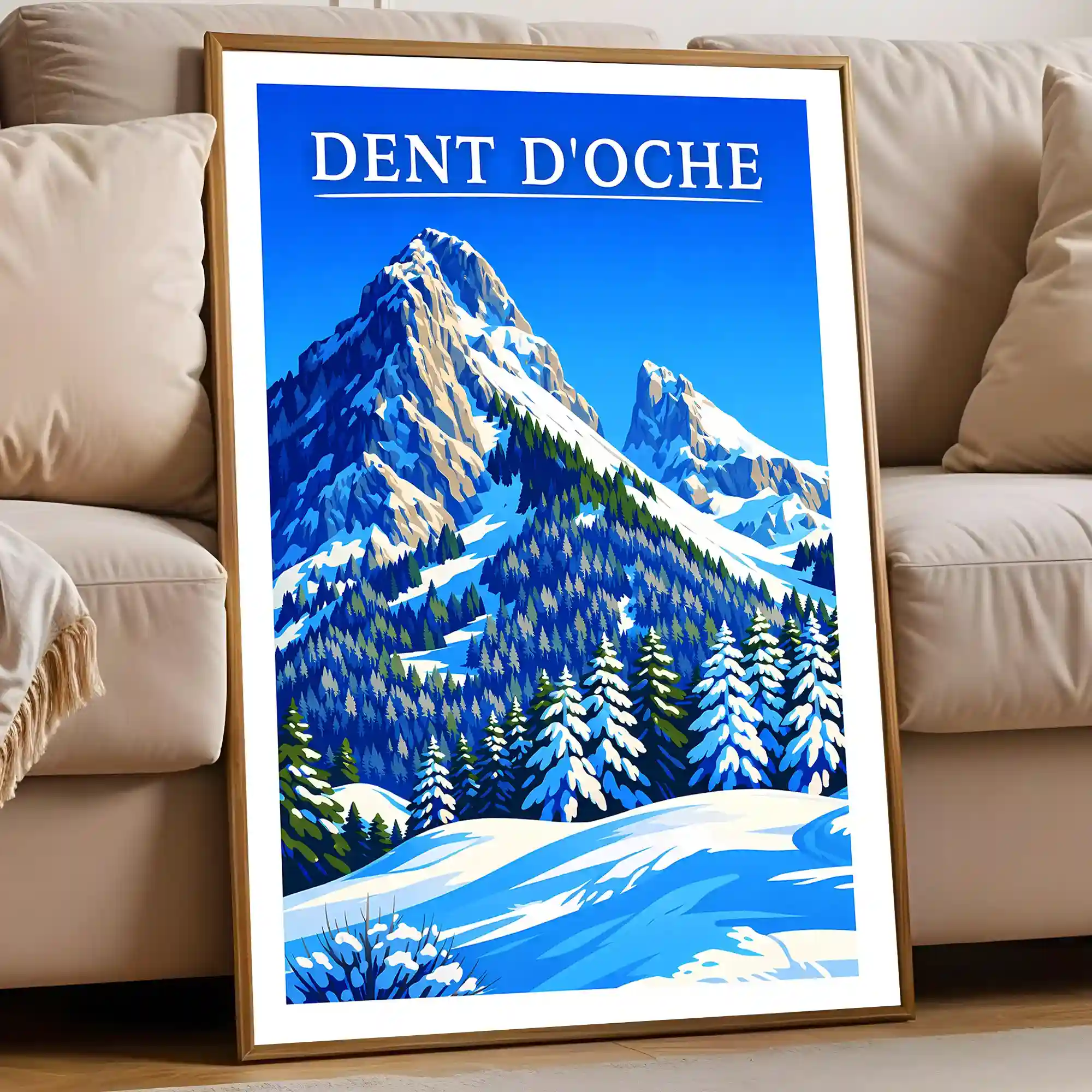 Affiche - Dent d'Oche - Image 5