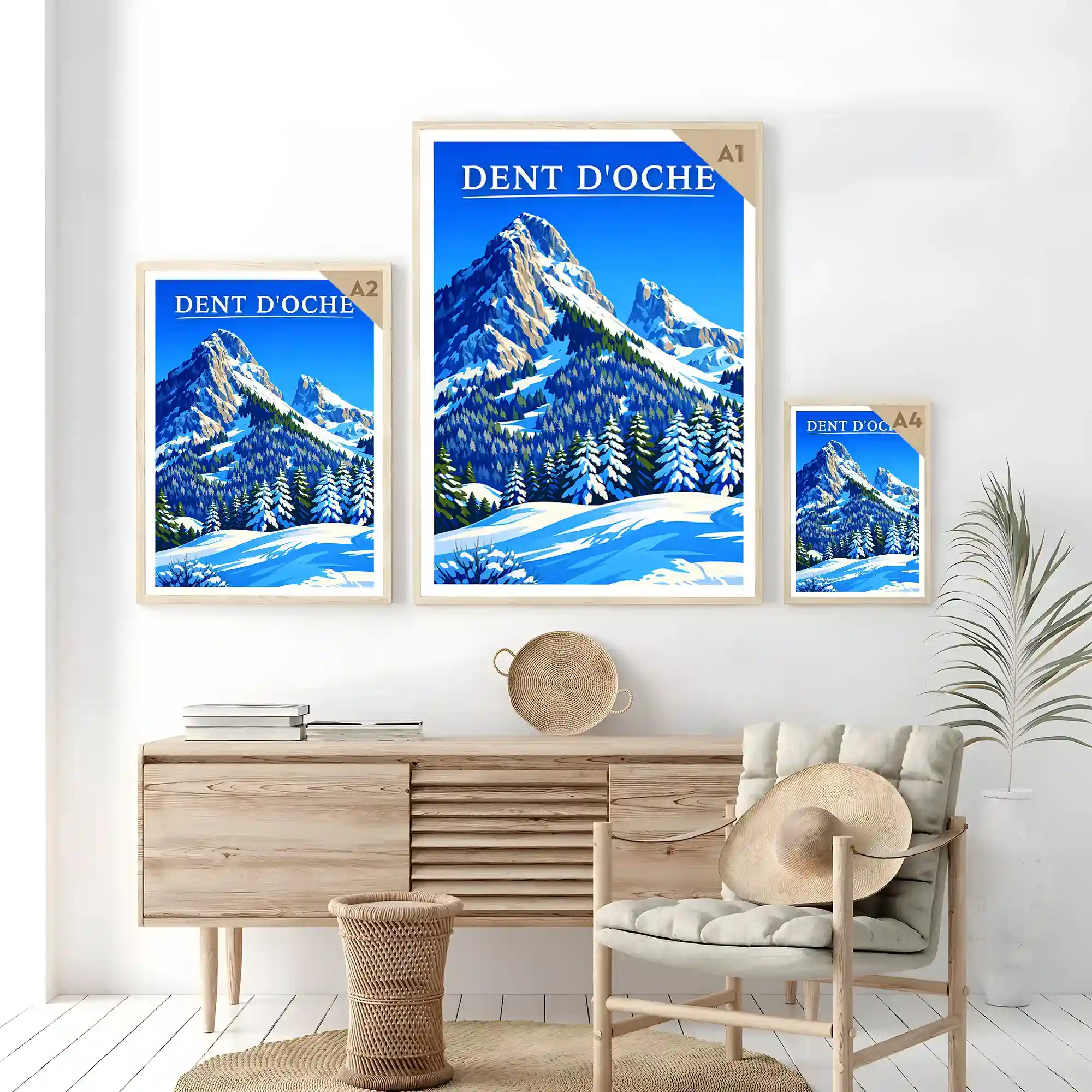 Affiche - Dent d'Oche - Image 7