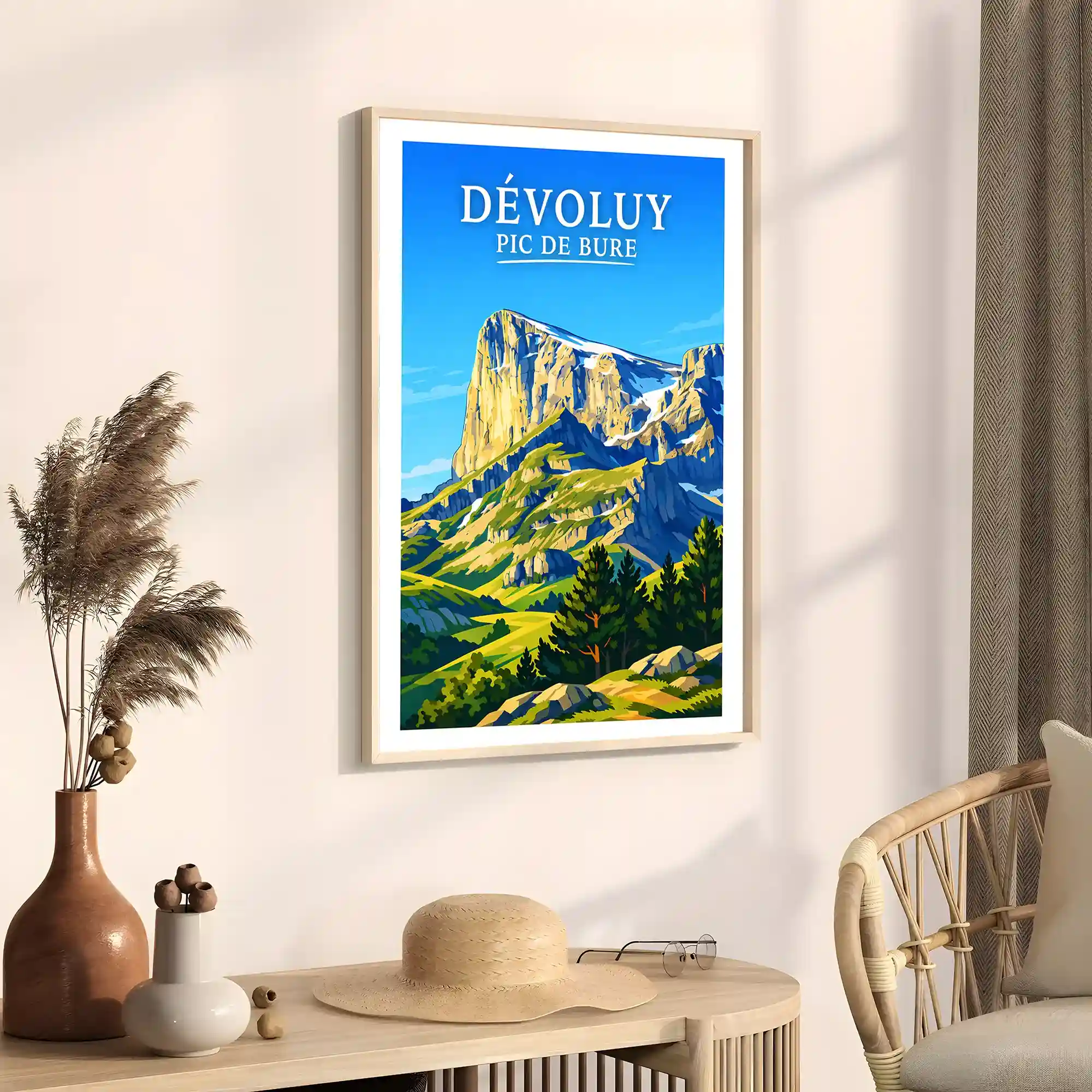 Affiche - Dévoluy - Pic de Bure - Image 3