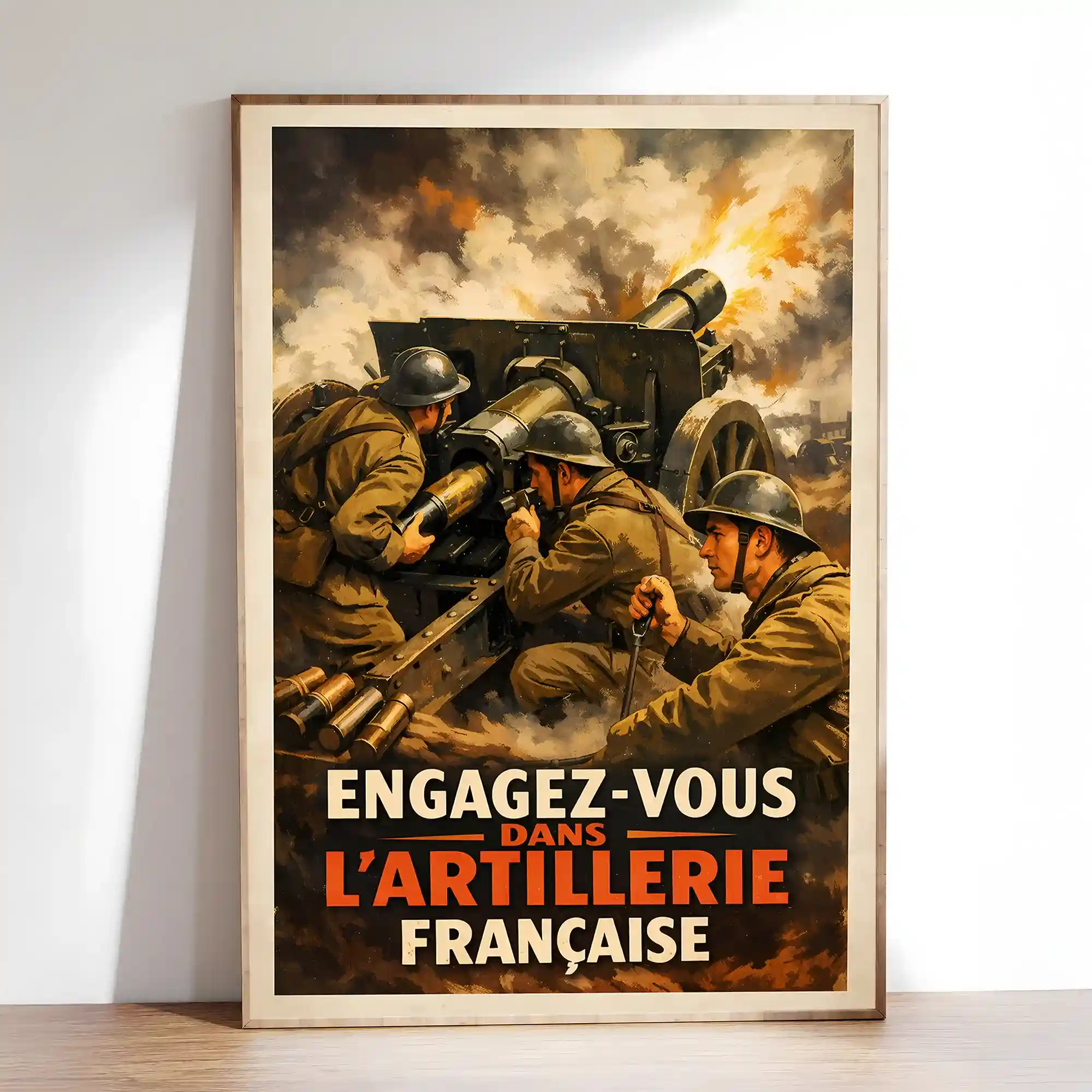 Affiche - Engagez-vous dans l'Artillerie française - Image 2