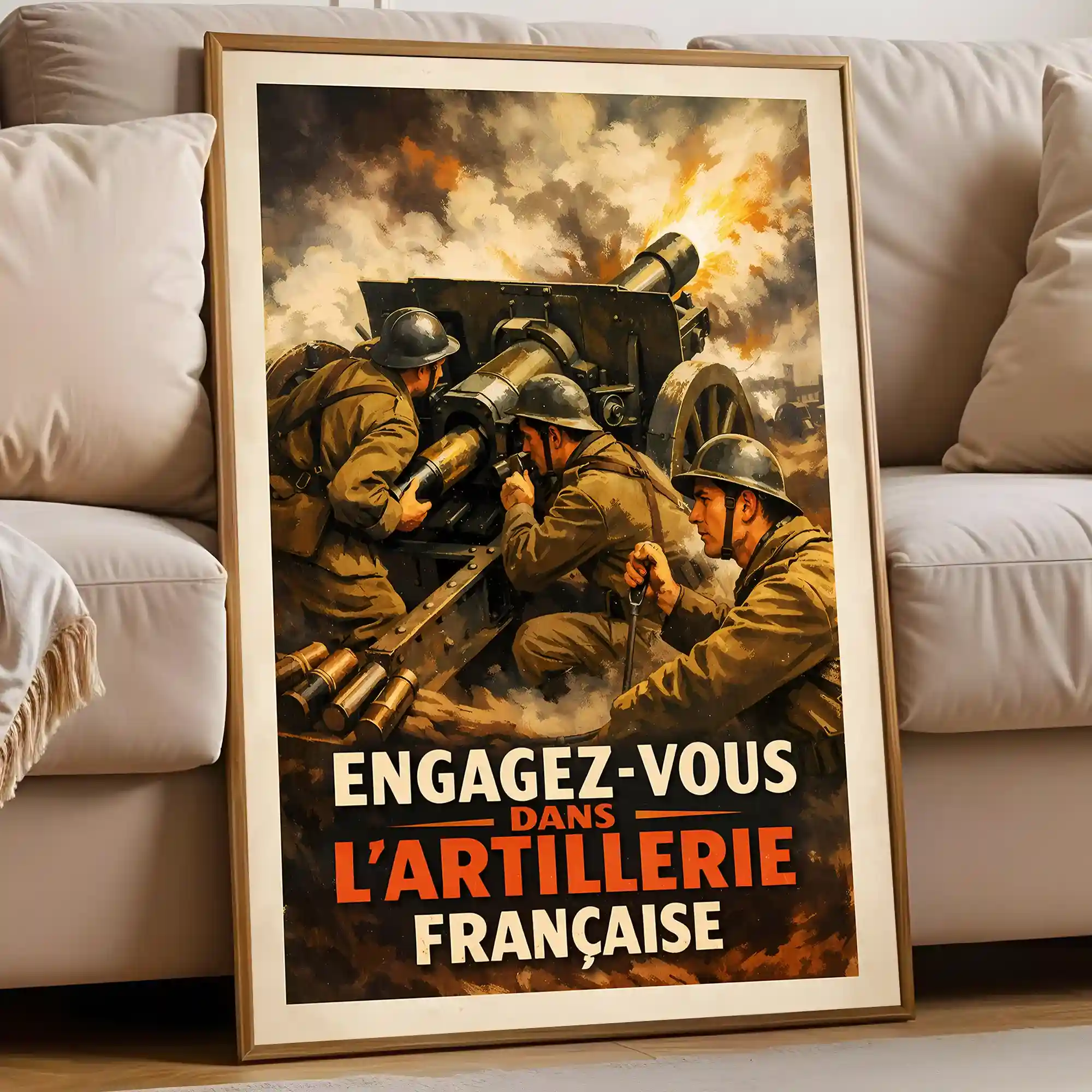 Affiche - Engagez-vous dans l'Artillerie française - Image 4