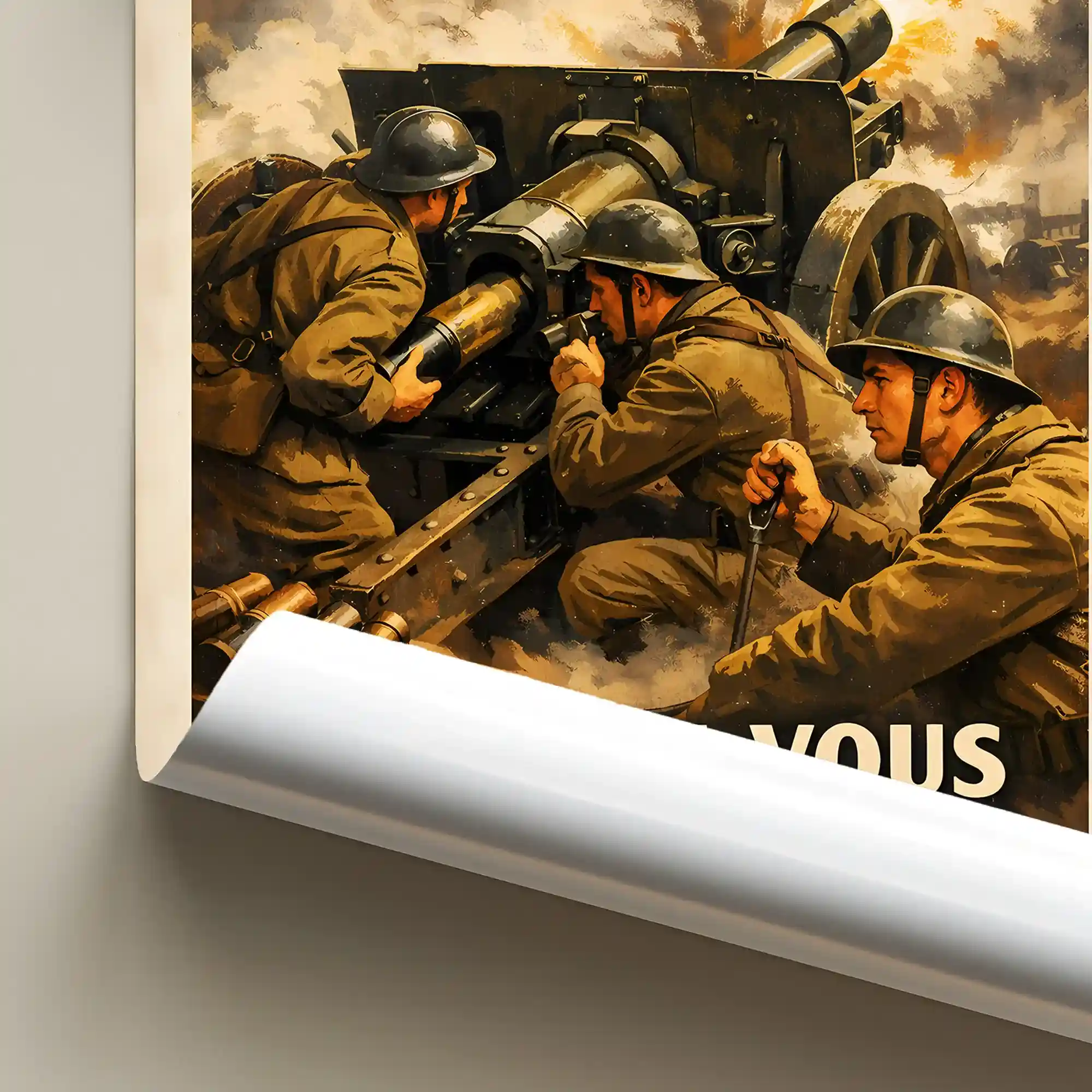 Affiche - Engagez-vous dans l'Artillerie française - Image 5