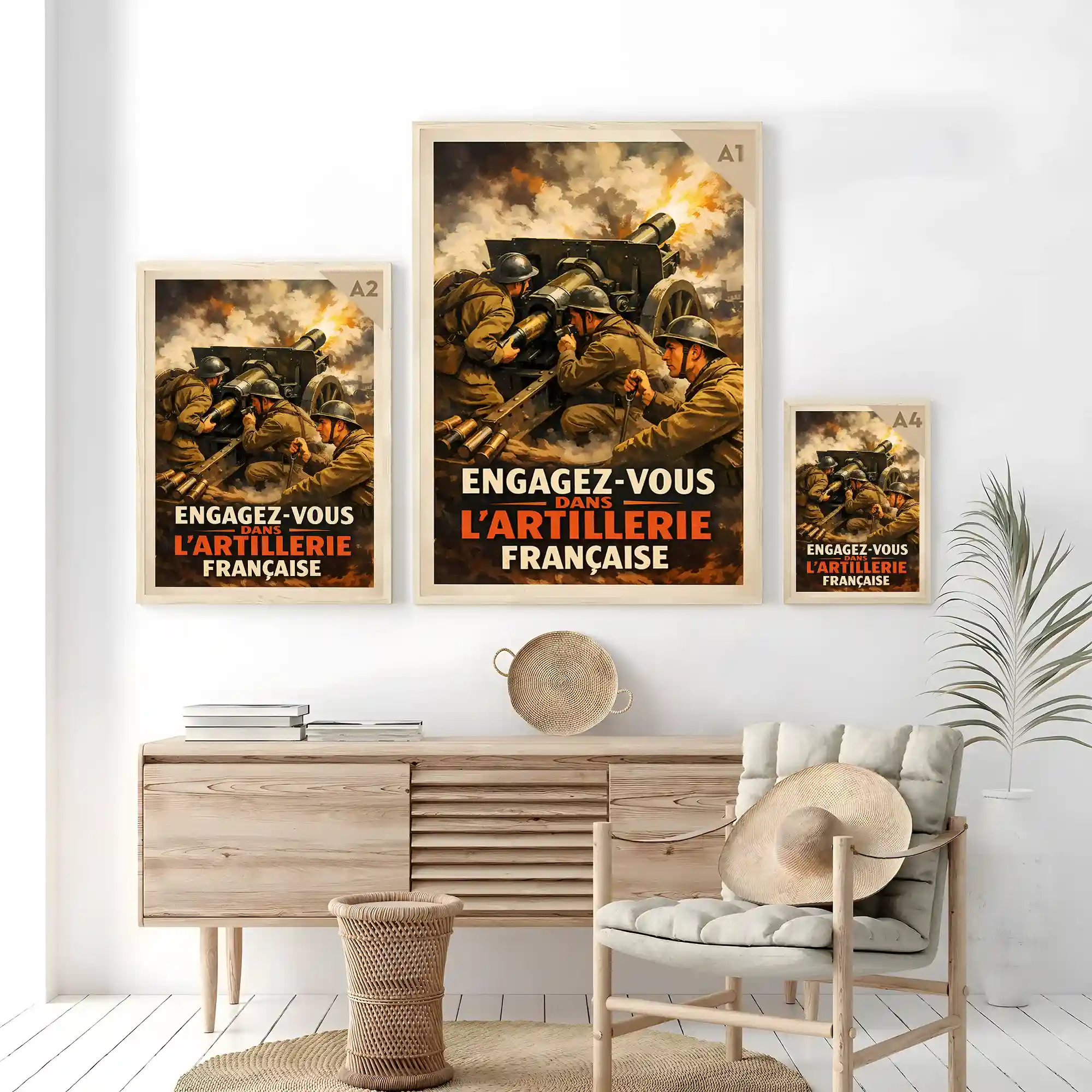 Affiche - Engagez-vous dans l'Artillerie française - Image 6