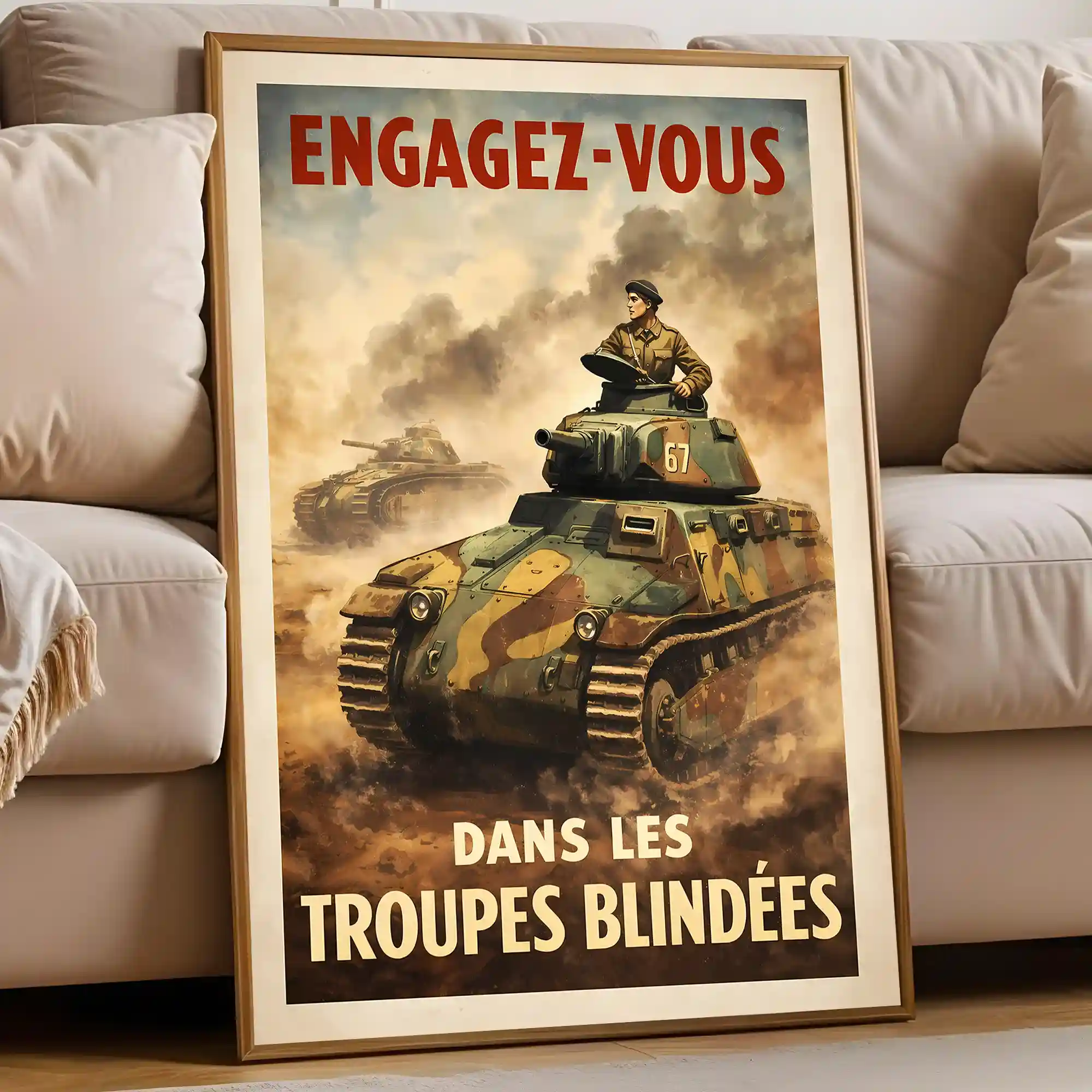 Affiche - Engagez-vous dans les Troupes Blindées - Image 4