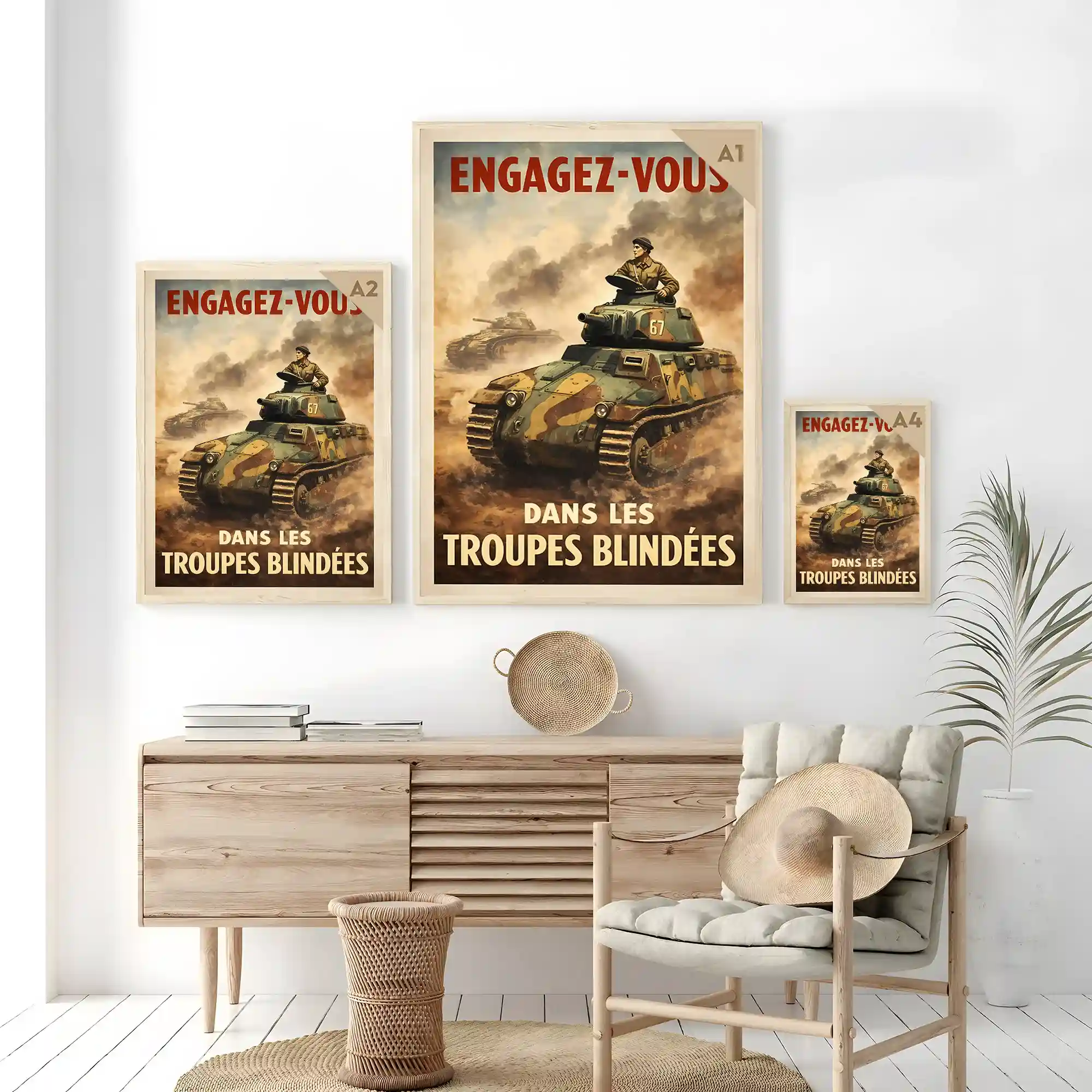 Affiche - Engagez-vous dans les Troupes Blindées - Image 6