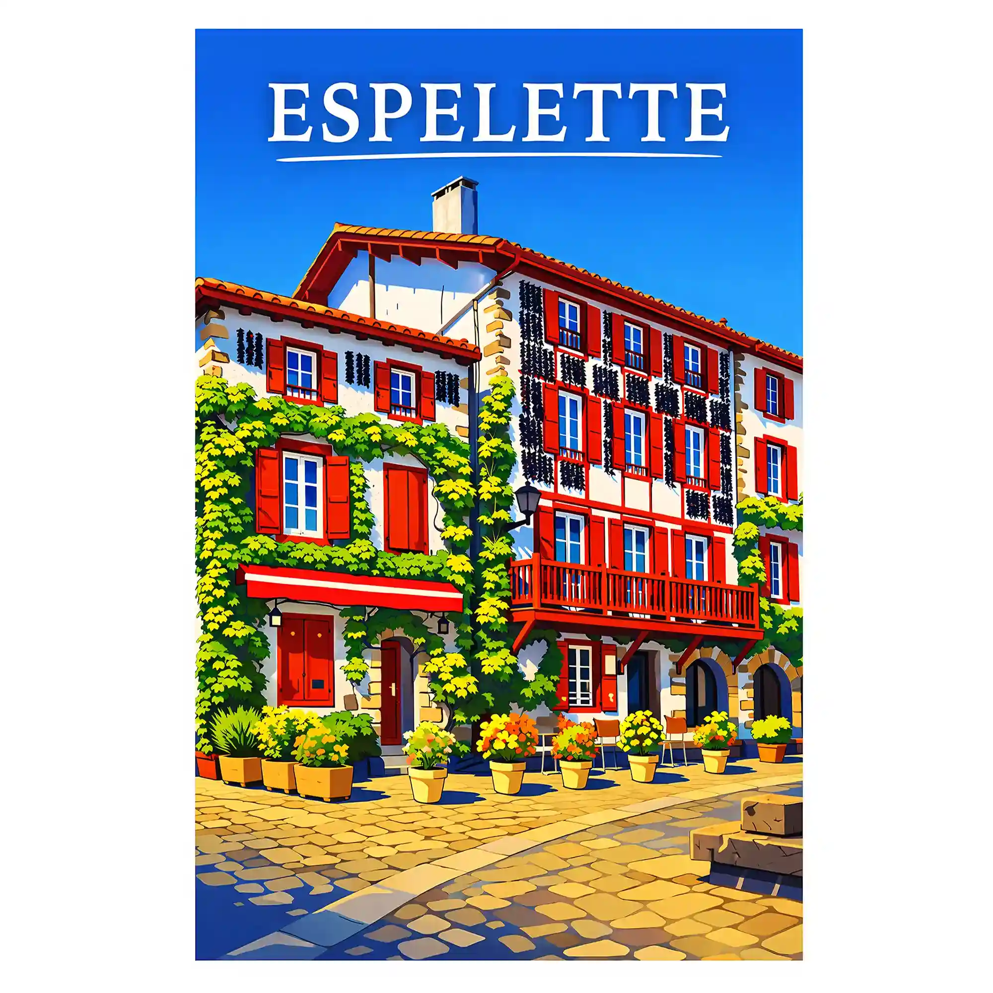Affiche - Espelette