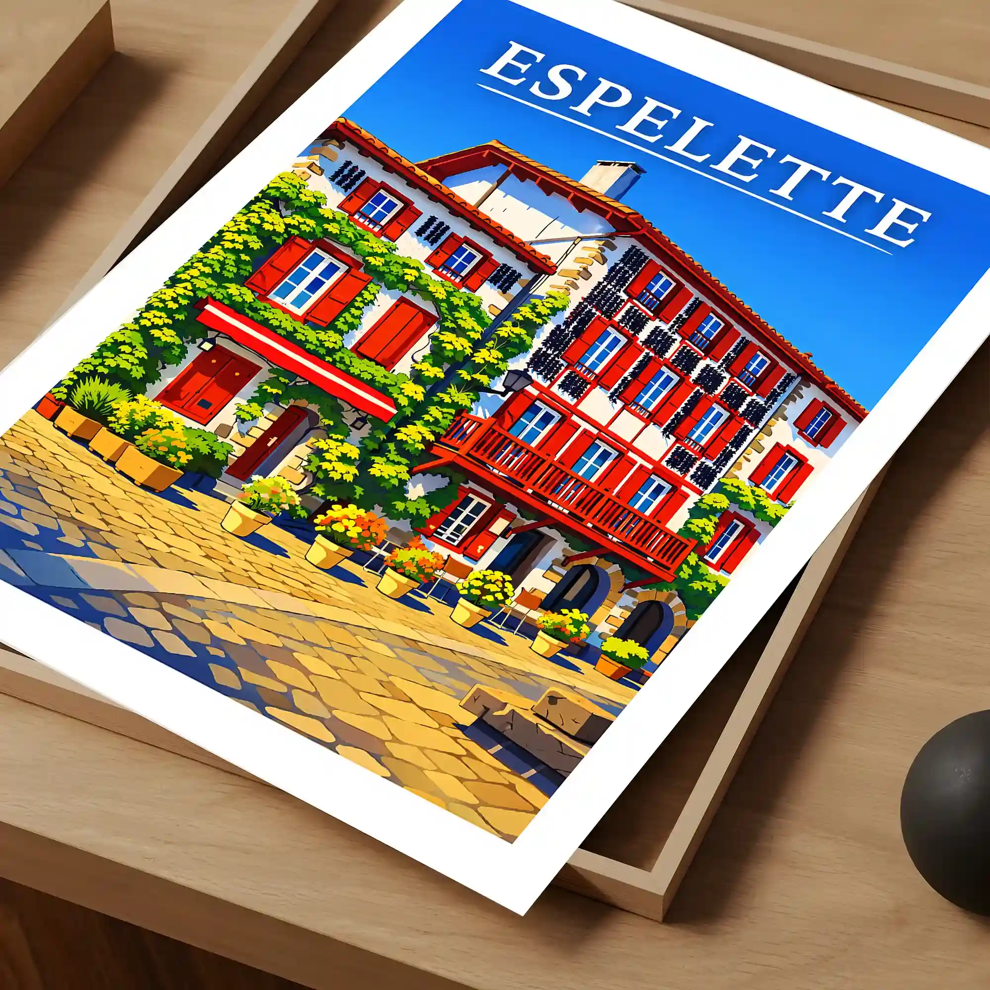 Affiche - Espelette - Image 4