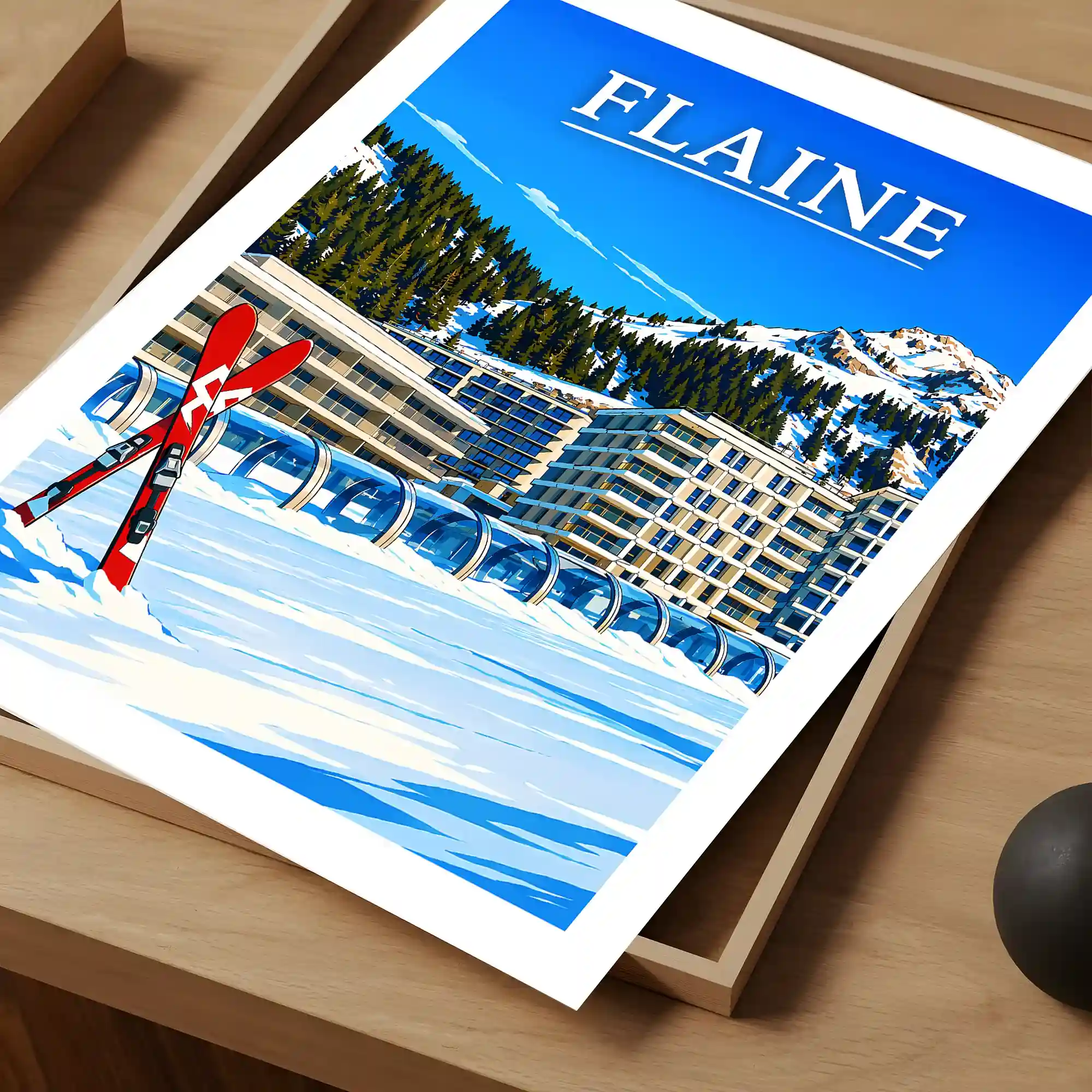 Affiche - Flaine - Image 4