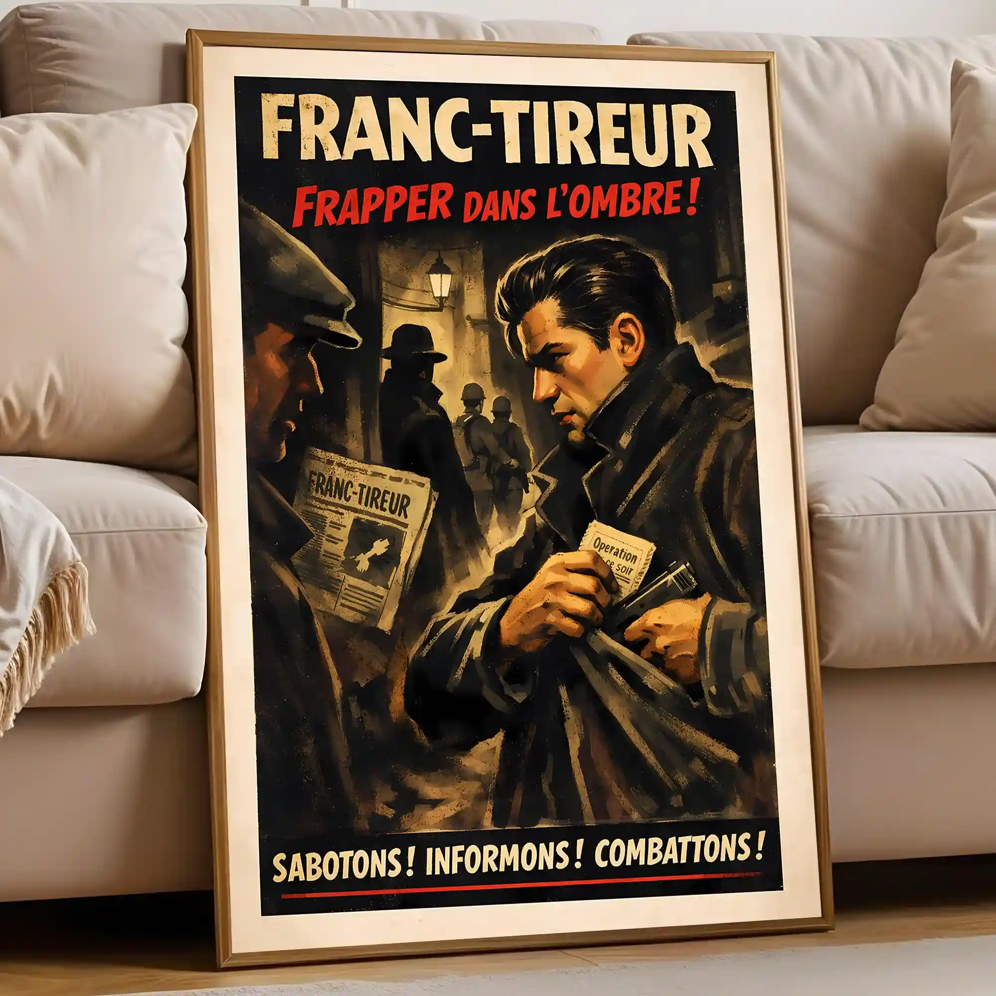 Affiche - Franc-Tireur - Image 4