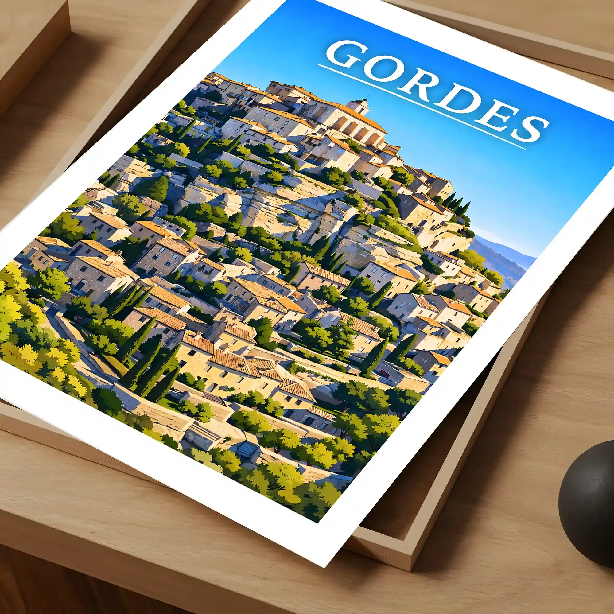 Affiche - Gordes - Image 4