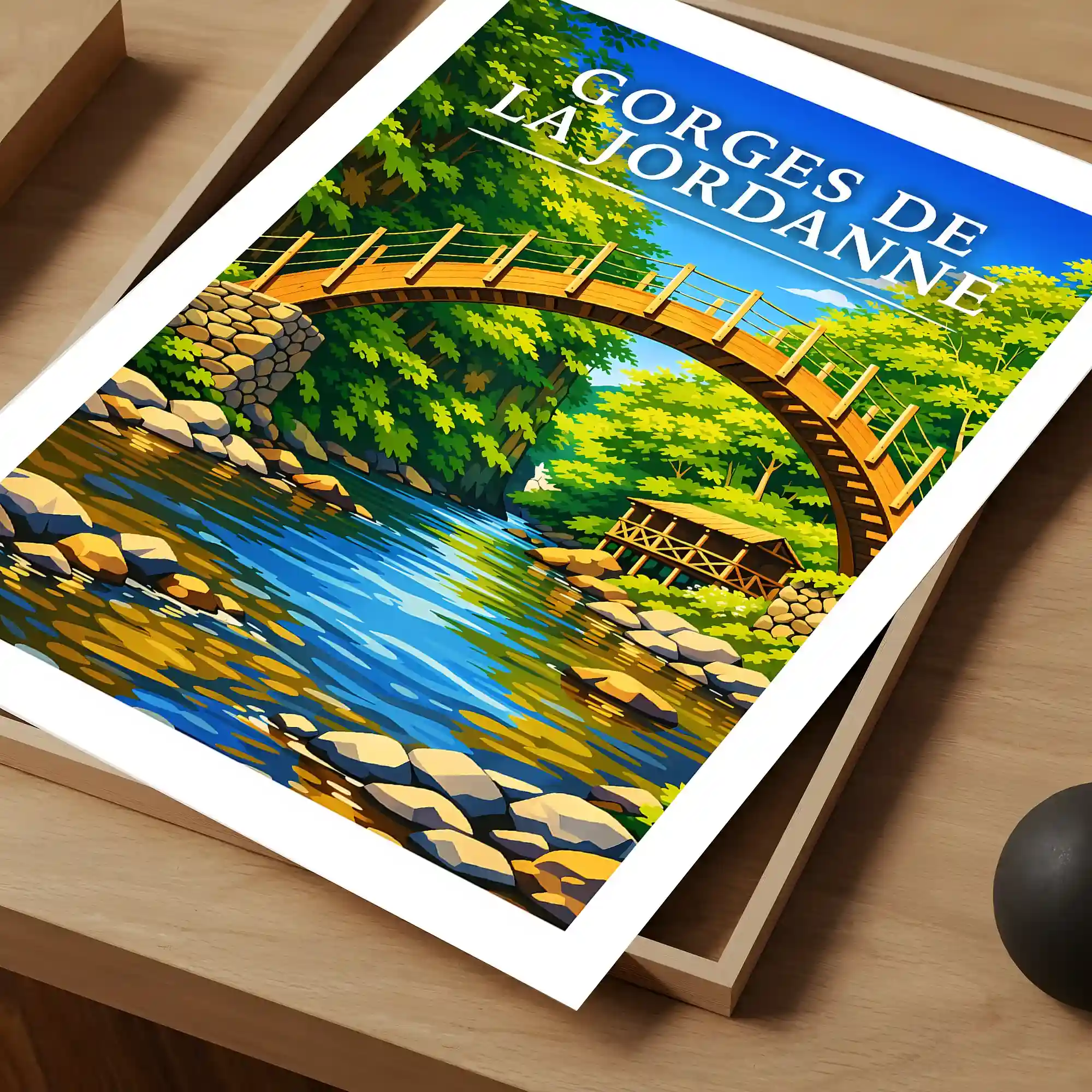 Affiche - Gorges de la Jordanne - Image 4