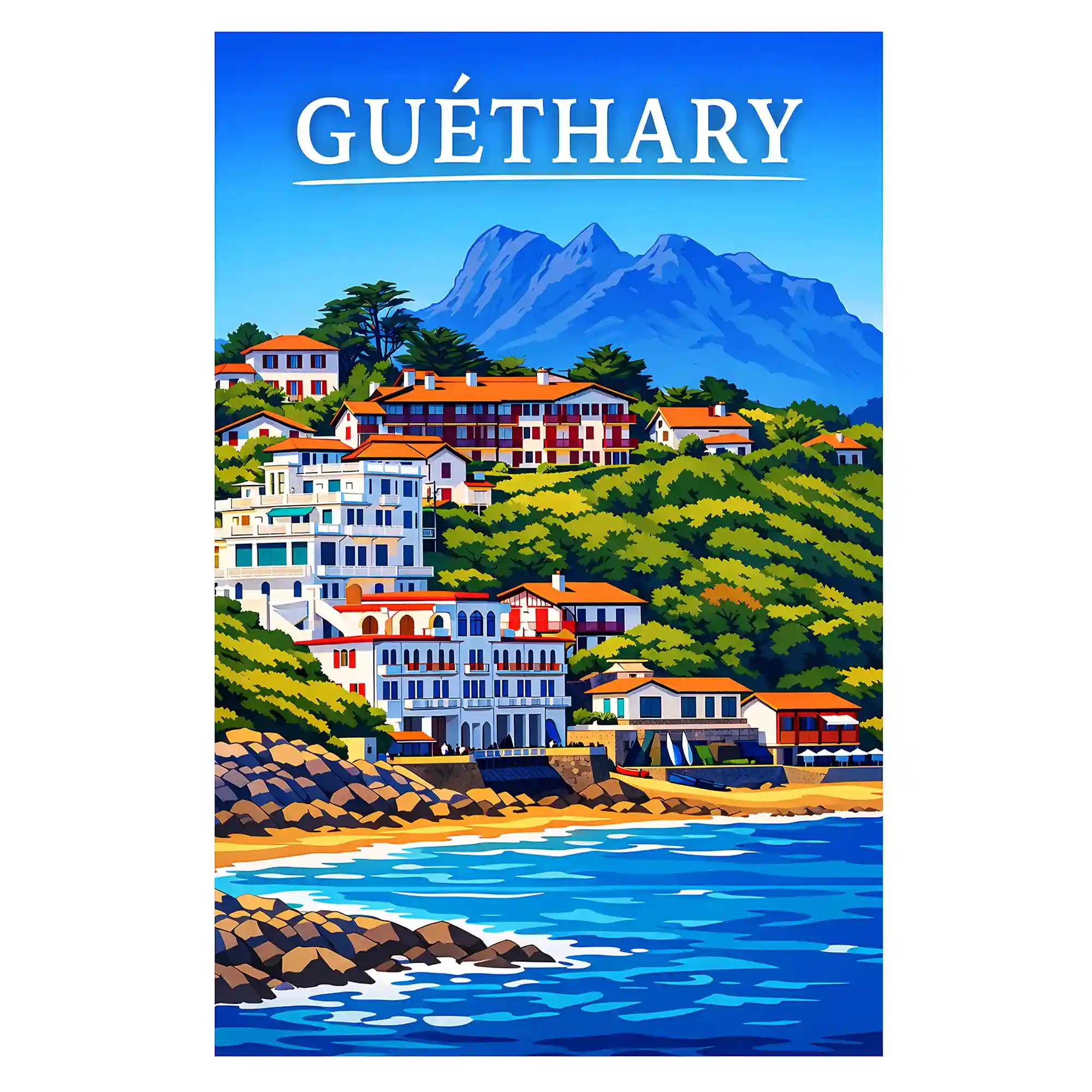 Affiche - Guéthary