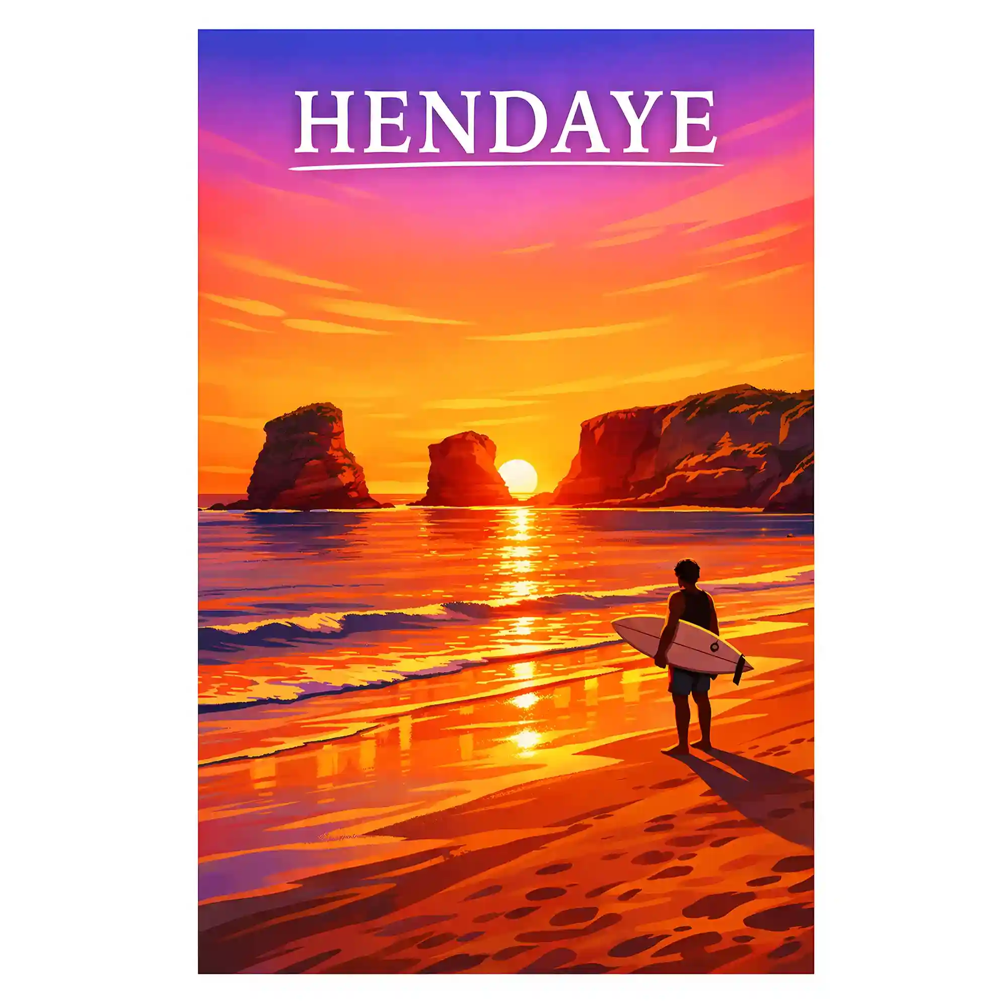Affiche - Hendaye