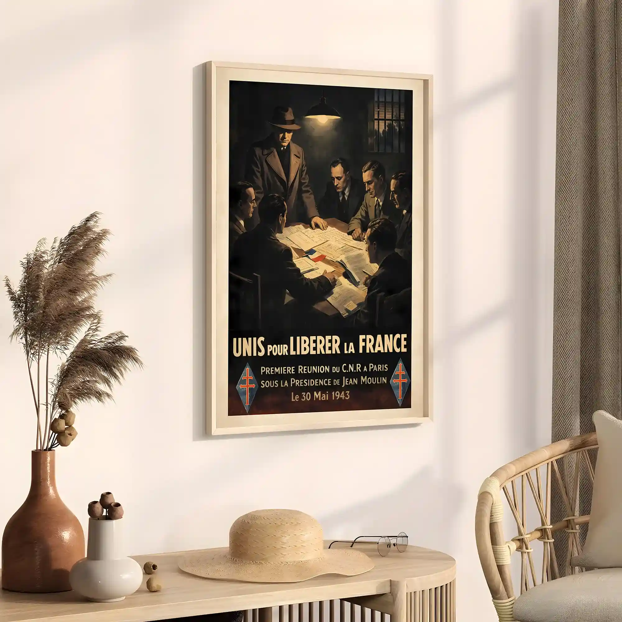 Affiche - Jean Moulin et le C.N.R. - Image 3