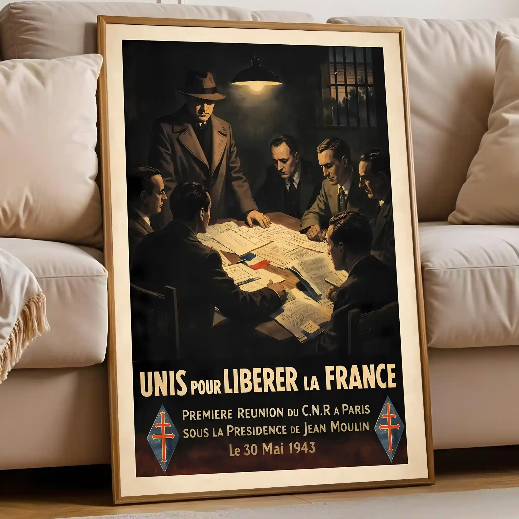 Affiche - Jean Moulin et le C.N.R. - Image 4